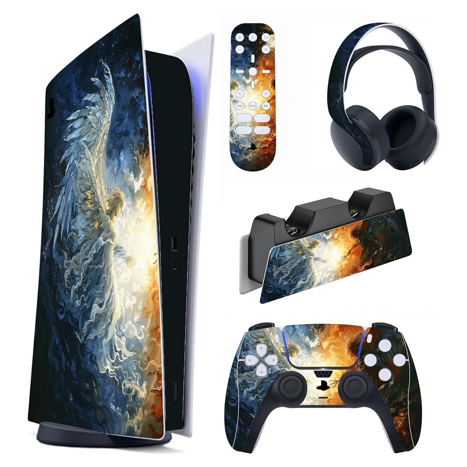 Calcomanías Personalizadas PlayVital para PS5 Edición Digital