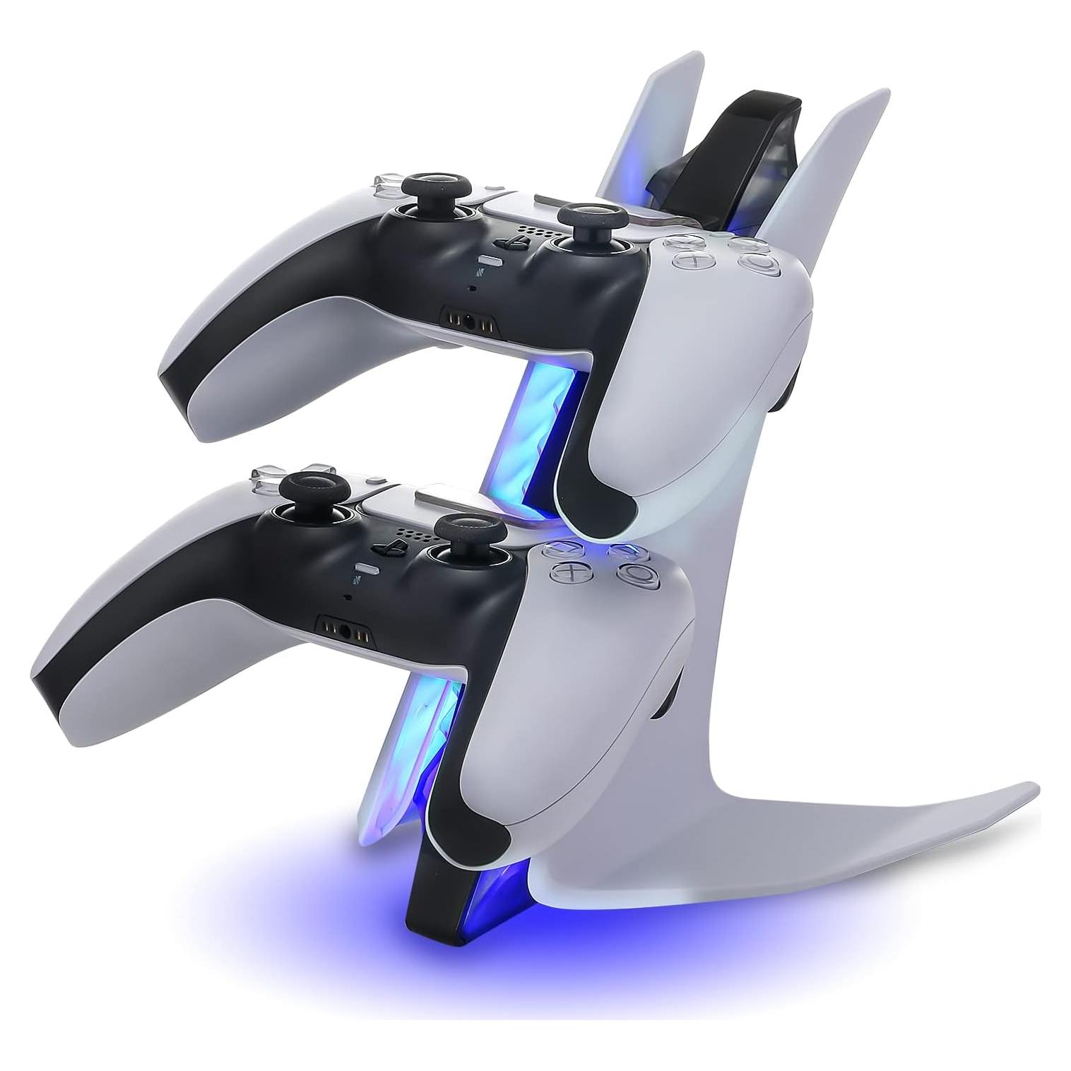 Cargador Estación de Carga PS5 Shenzhen TP5-0557 con LED