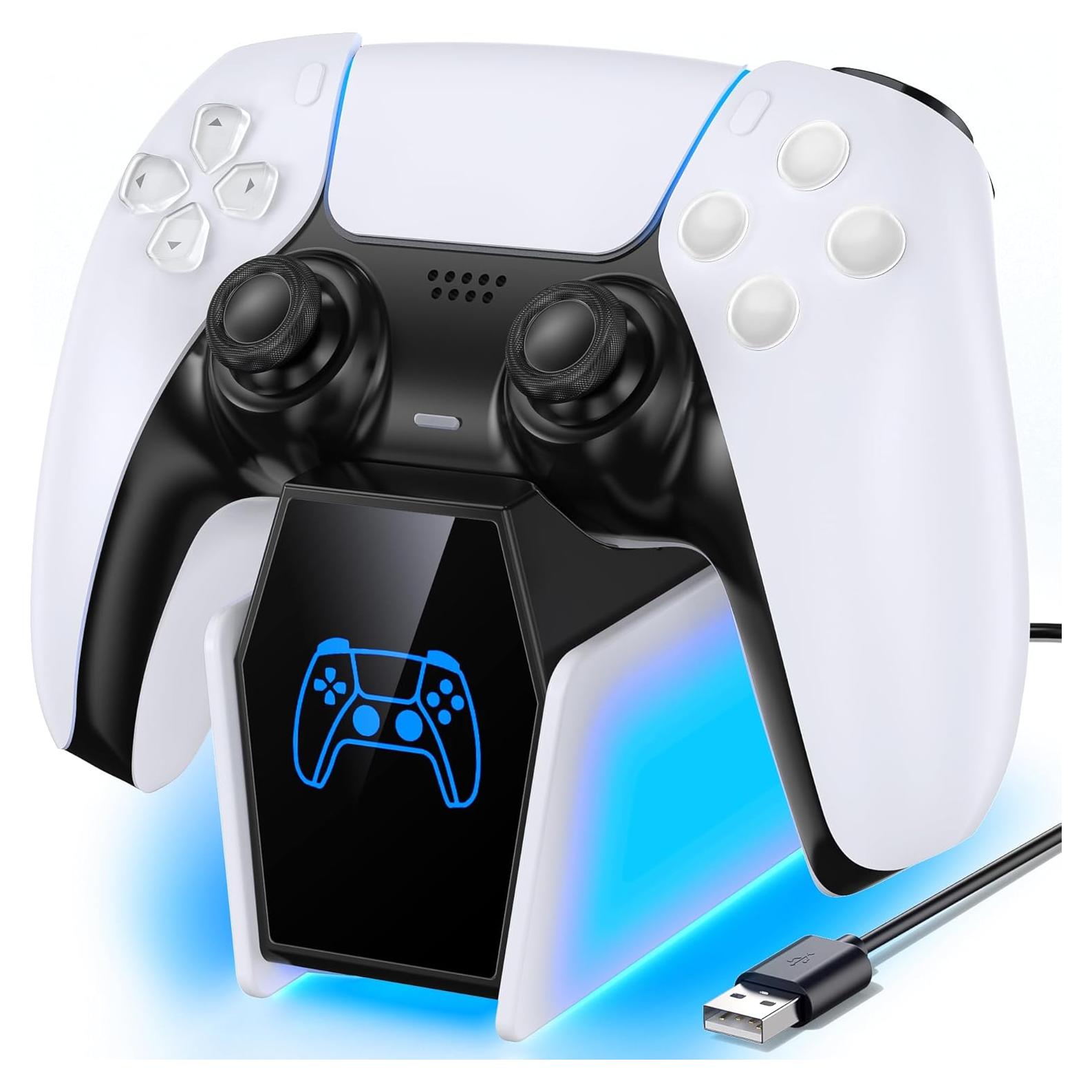 Estación de Carga Rápida Rysker para Controlador PS5 DualSense