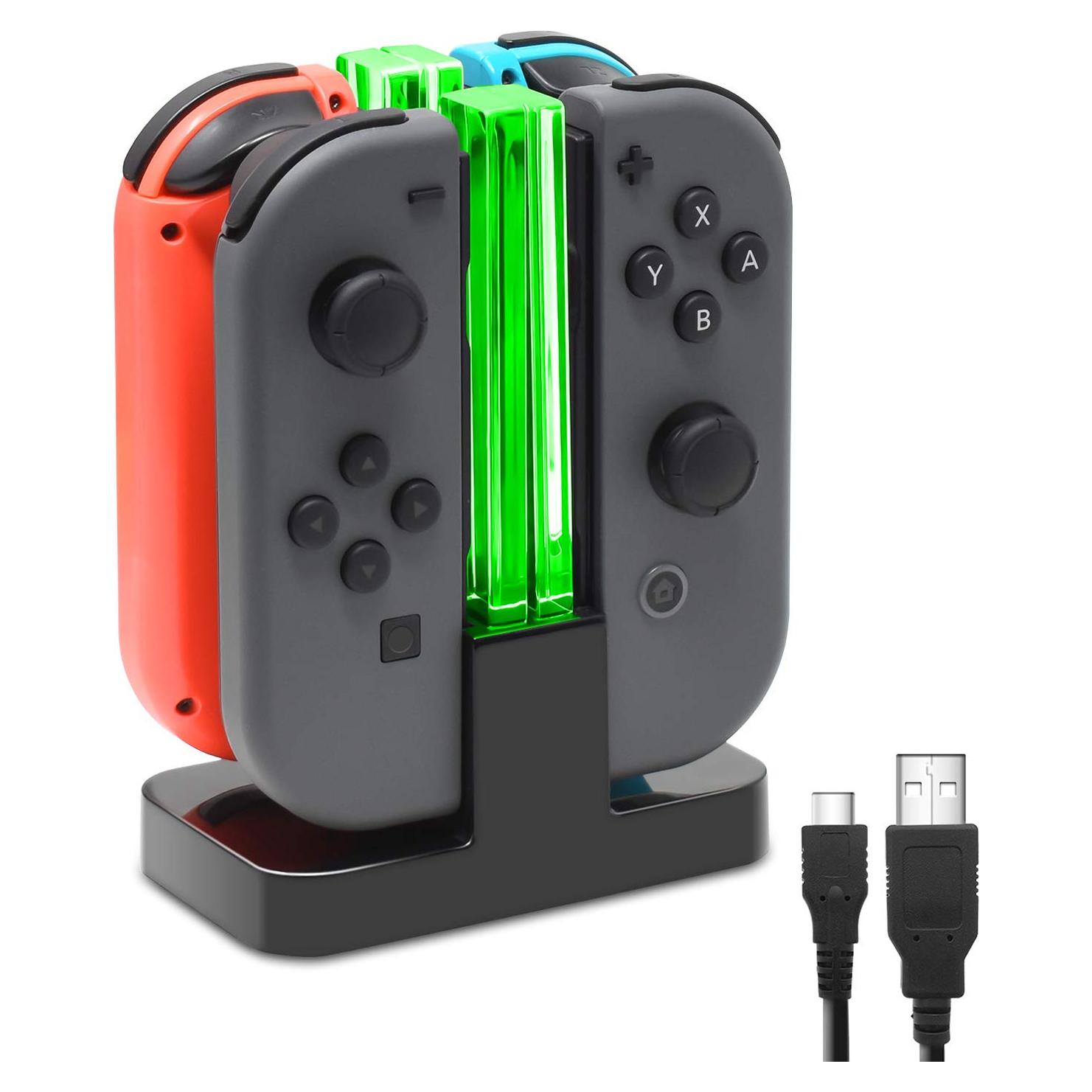 Dock de Carga FastSnail para Joy-Con Nintendo Switch OLED