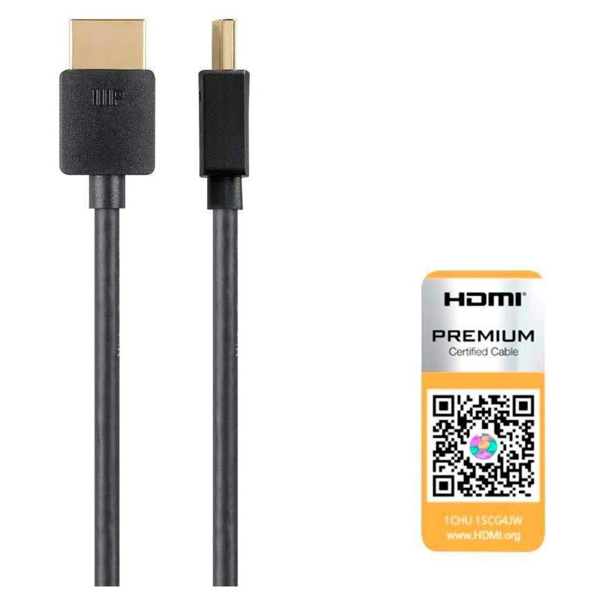Cable HDMI Monoprice 1.83m Alta Velocidad 4K 60Hz Certificado