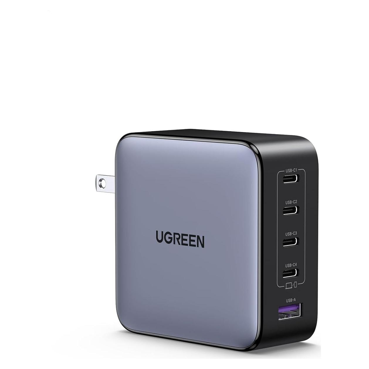 Cargador USB C UGREEN Nexode 100W 5 Puertos GaN Carga Rápida