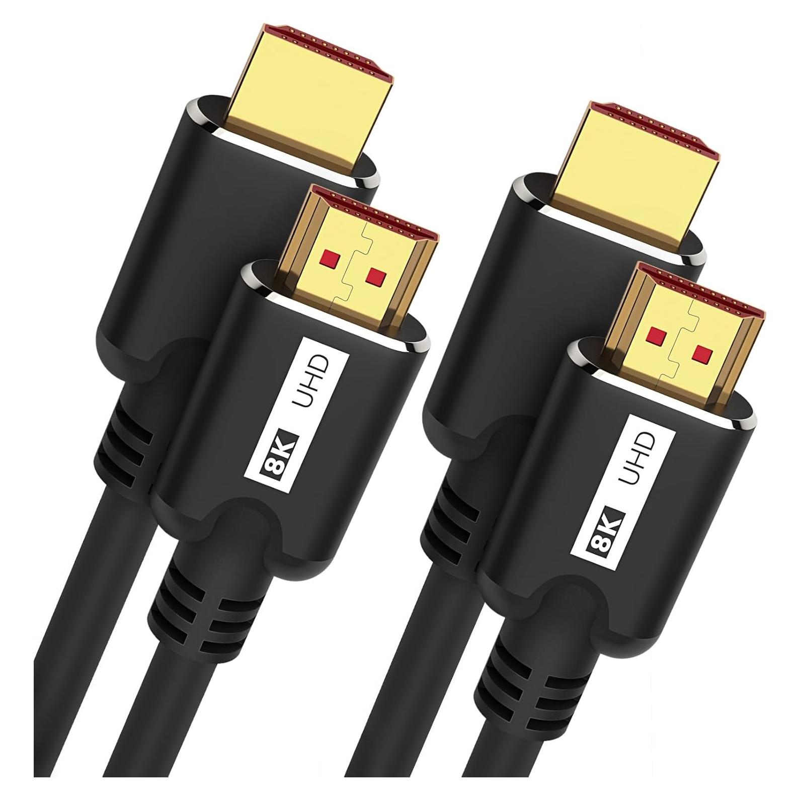 Cable HDMI 8K 3M 2Pack KOMGILK Alta Velocidad 48Gbps