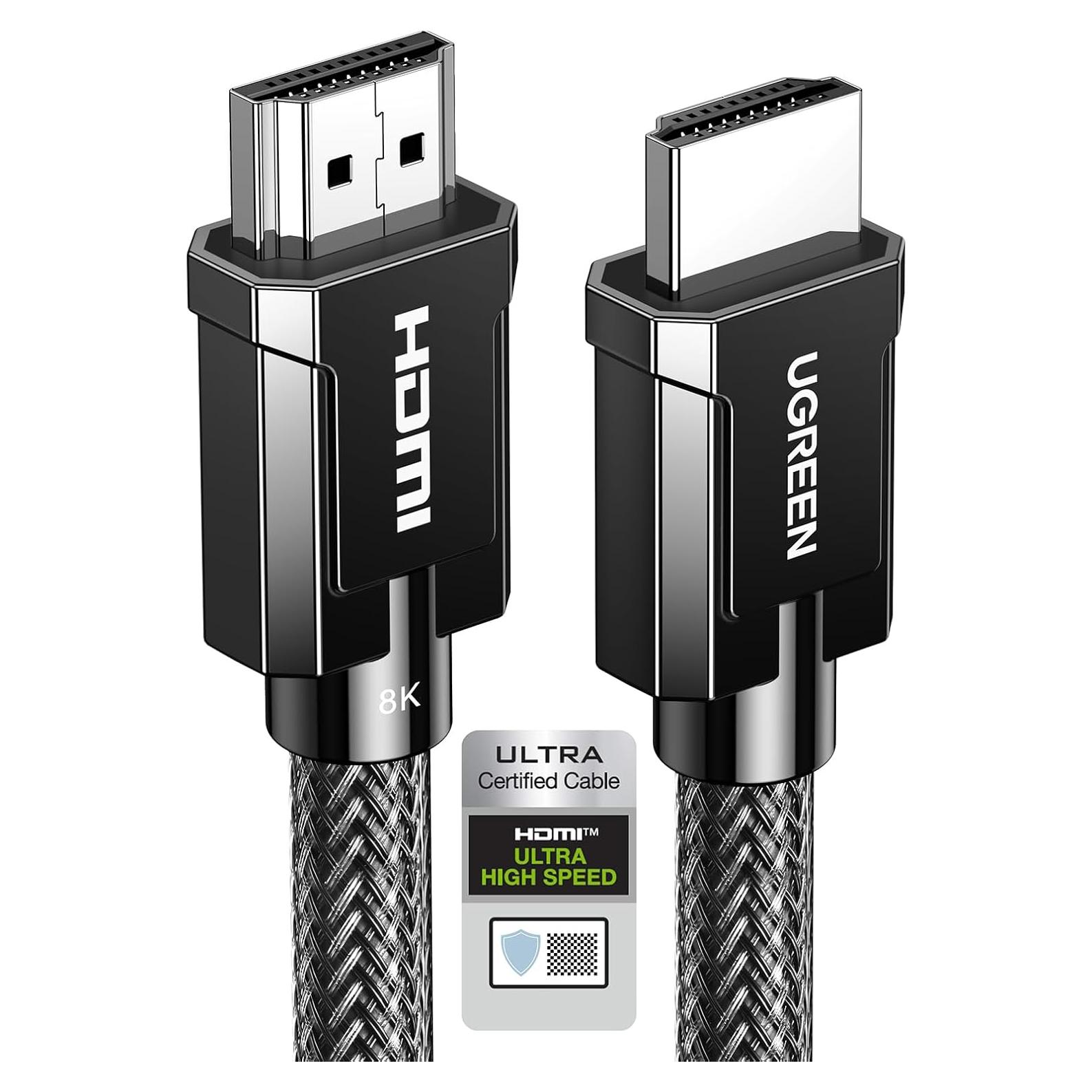 Cable HDMI 2.1 UGREEN 3.05m 8K 60Hz 48Gbps HDR eARC