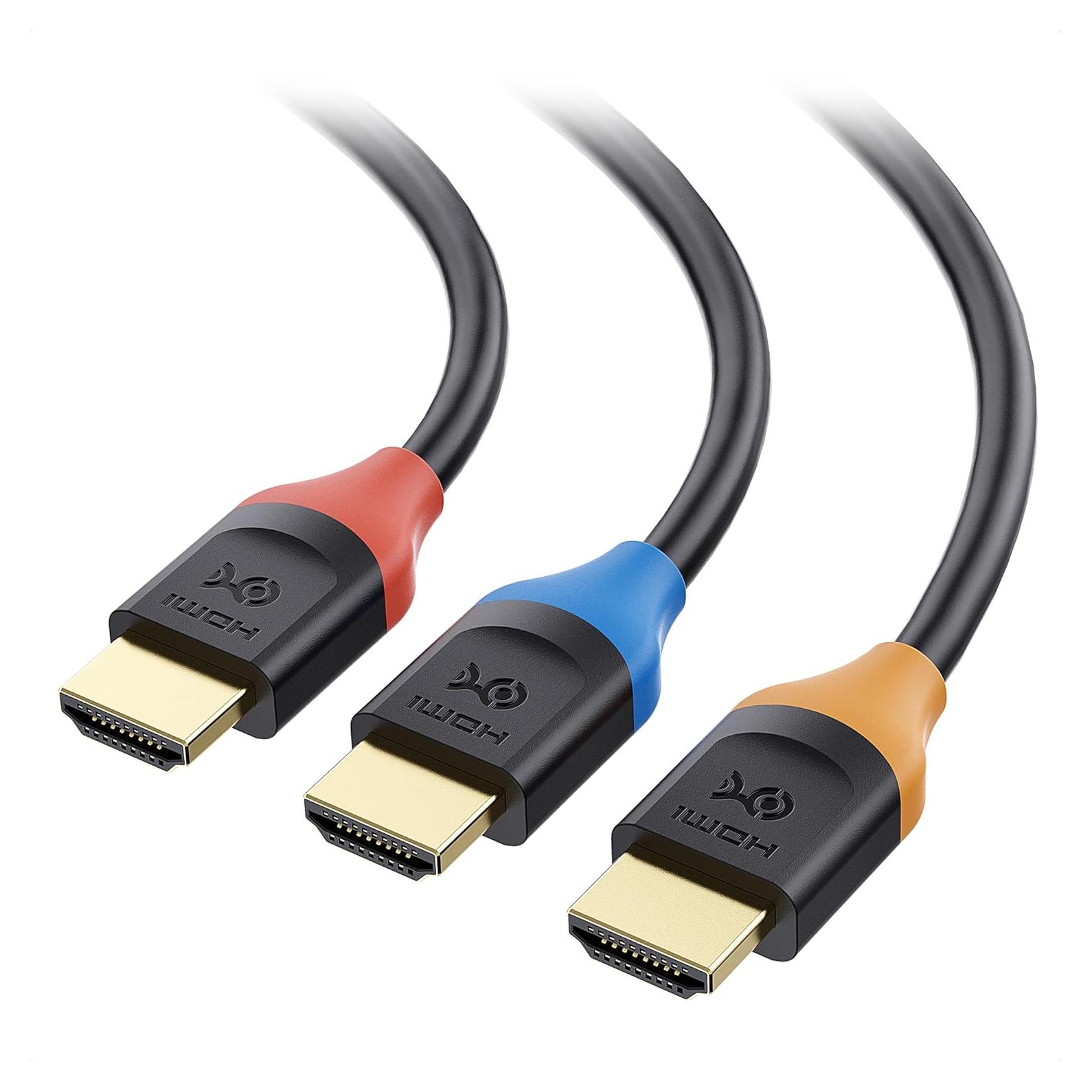 Paquete de 3 Cables HDMI 4K Cable Matters 4.57m Alta Velocidad