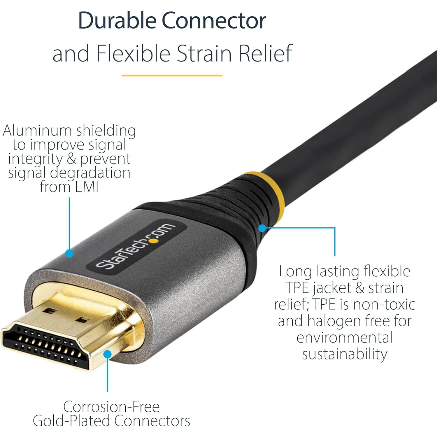 Cable HDMI 2.1 Ultra Alta Velocidad StarTech 3m 8K 48Gbps