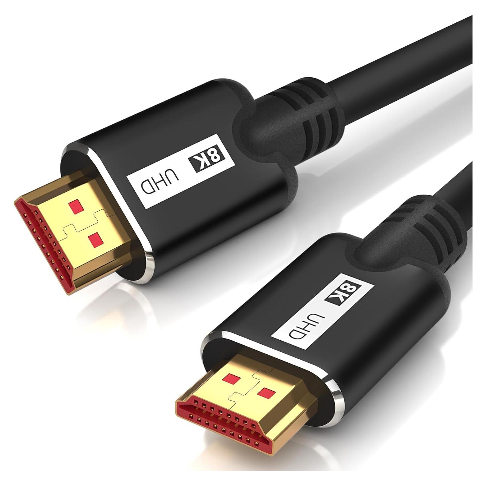Cable HDMI 8K 2.4M KOMGIKL Alta Velocidad 48Gbps CL3