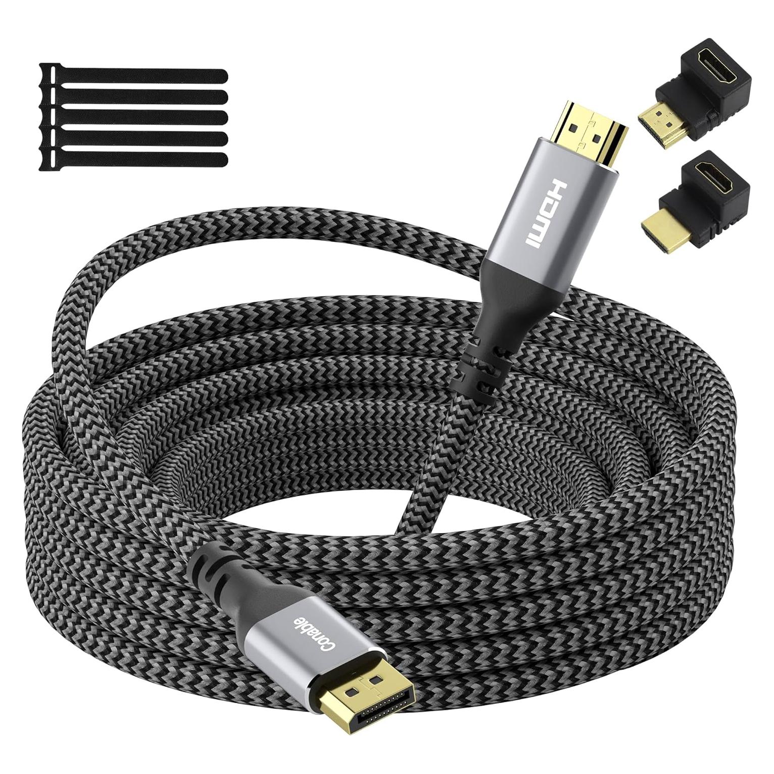 Cable DisplayPort a HDMI 4.57M Conable 4K 60Hz Alta Velocidad