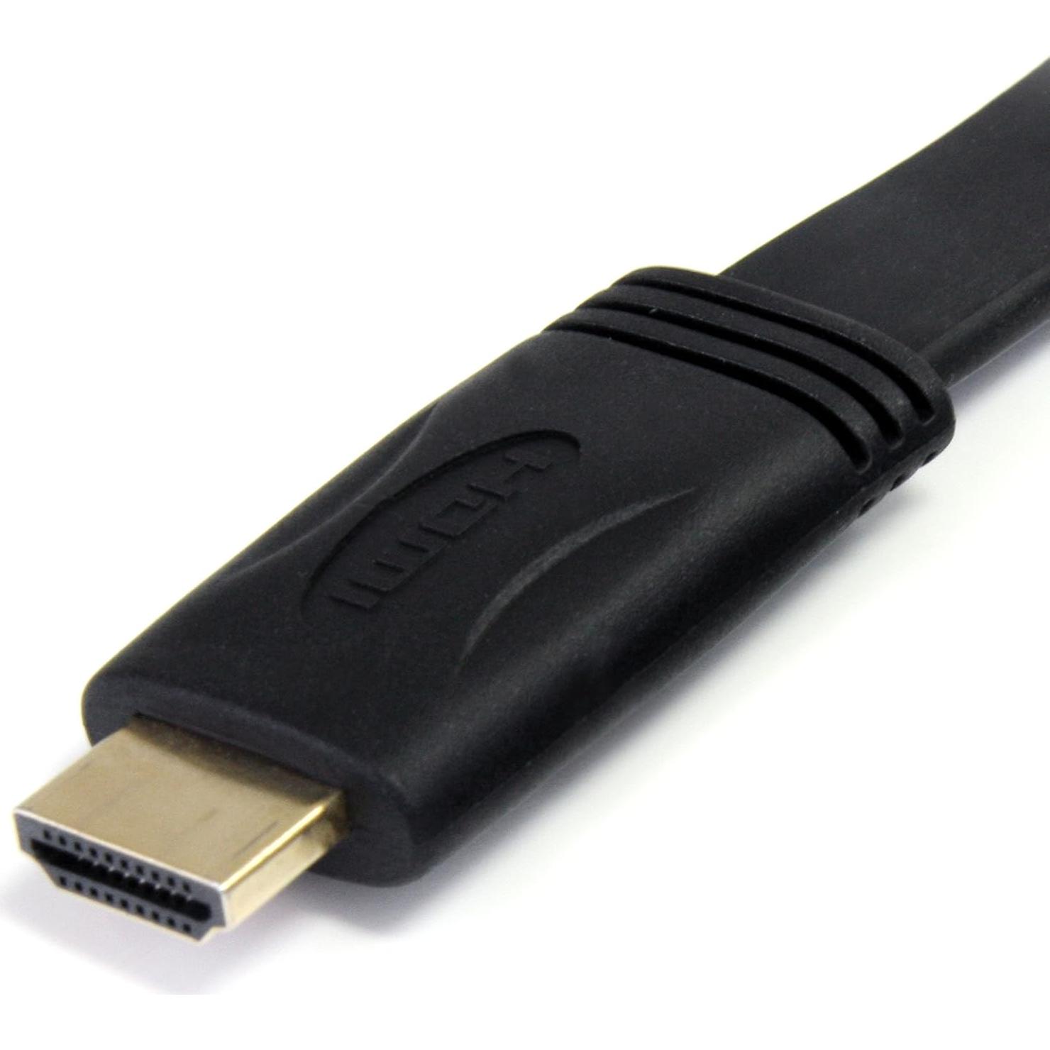 Cable HDMI de Alta Velocidad 7.5 m StarTech Plano con Ethernet