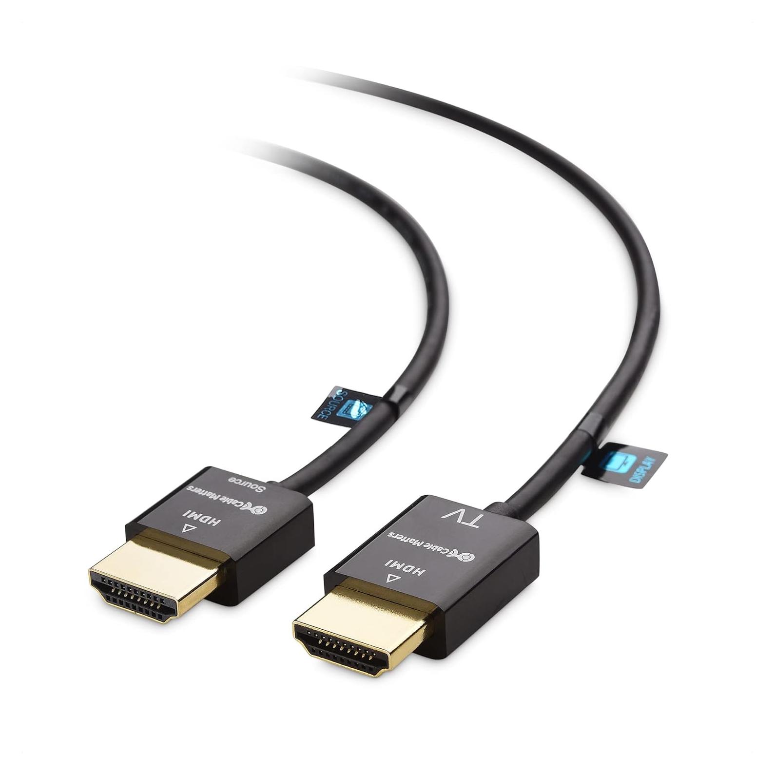 Cable HDMI Activo 4K Cable Matters 4.57m RedMere Alta Velocidad