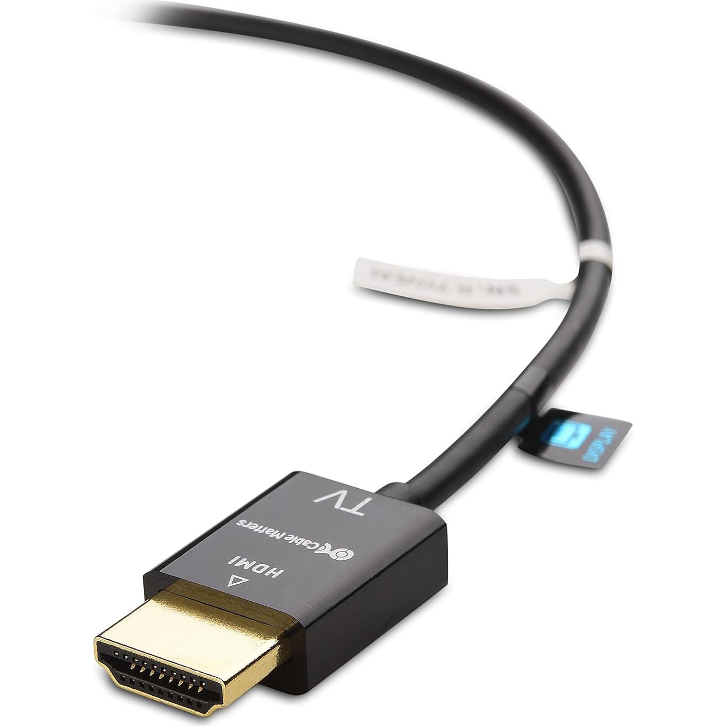 Cable HDMI Activo 4K Cable Matters 4.57m RedMere Alta Velocidad