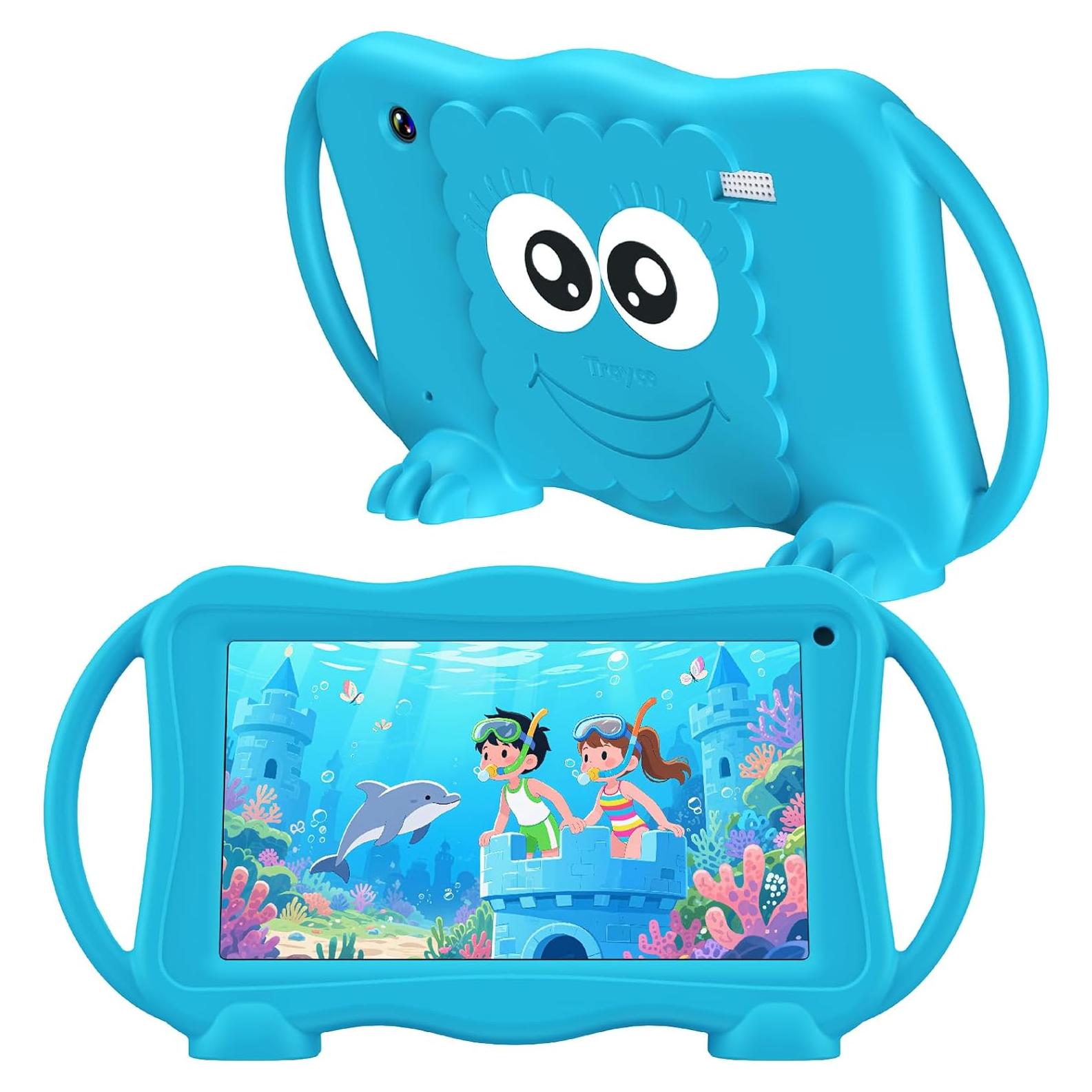 Tableta para Niños Trayoo KIDS707A 7" 32GB Azul con Control Parental