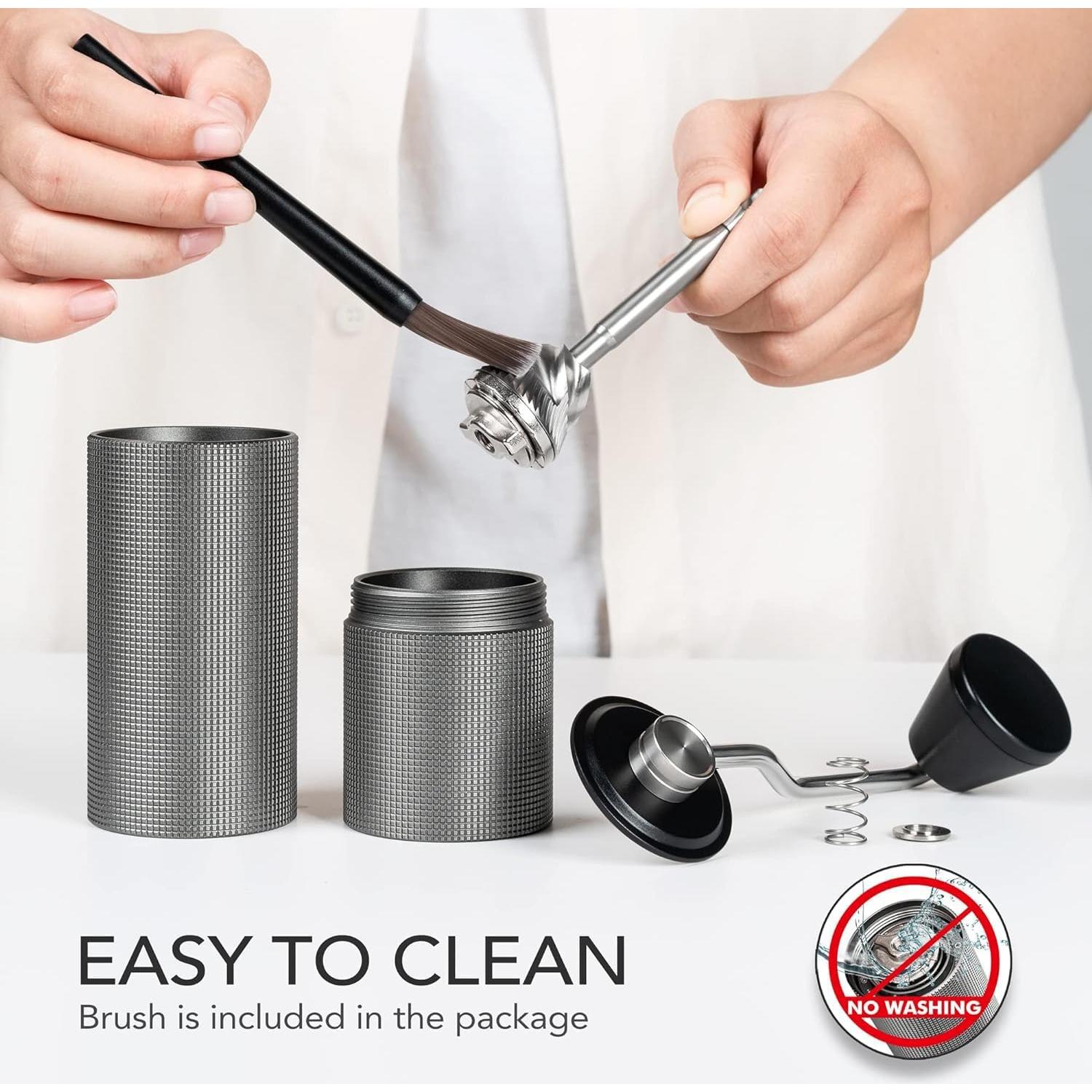 Molinillo de Café Manual TIMEMORE C2 25g Acero Inoxidable Ajustable