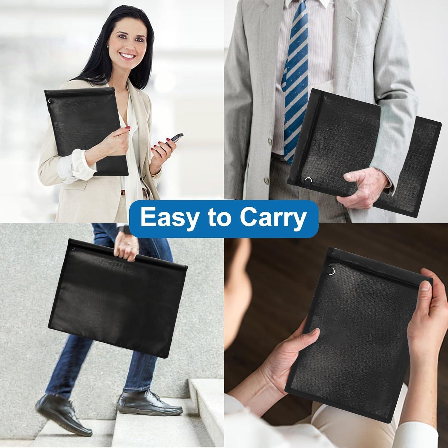 Paquete de 4 Bolsas Faraday EXLIFBAG Impermeables y Resistentes