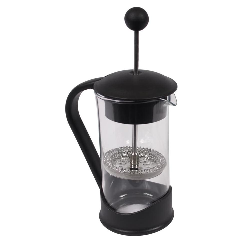 Cafetera Prensa Francesa Clever Chef 2 Tazas Negra 0.4L