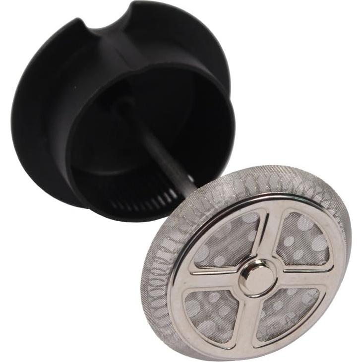 Cafetera Prensa Francesa Clever Chef 2 Tazas Negra 0.4L