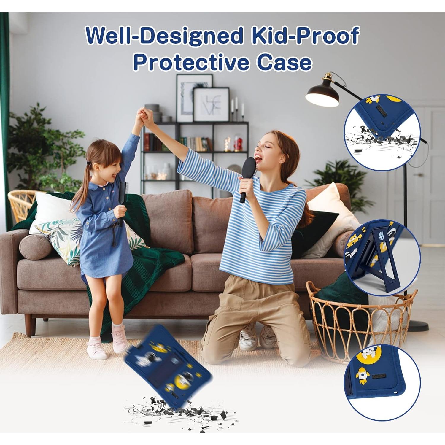 Tableta Android 11 WeTap K7 para Niños 2+32GB WiFi Control Parental