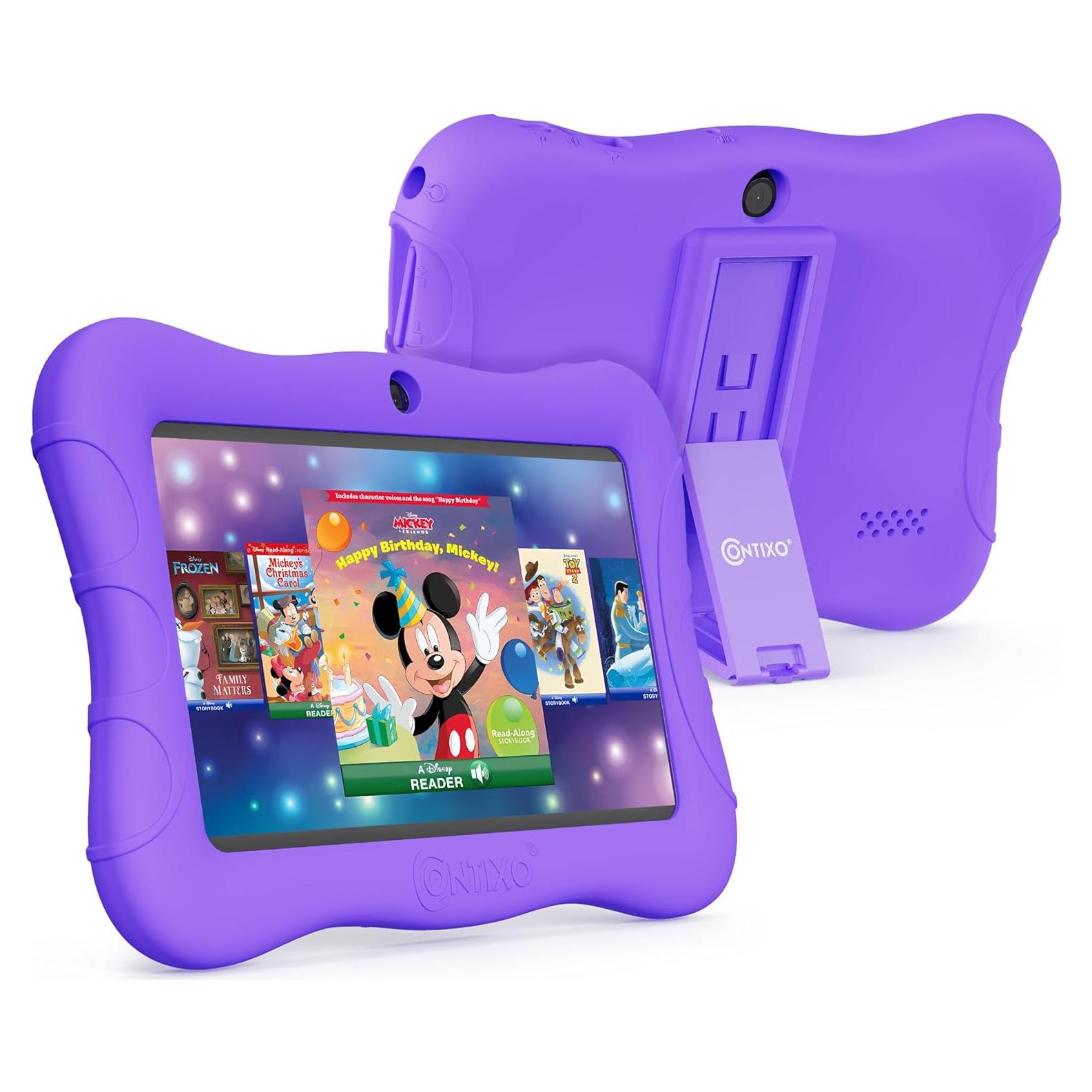 Tableta Contixo V9A para Niños 32GB 7" Android Morado