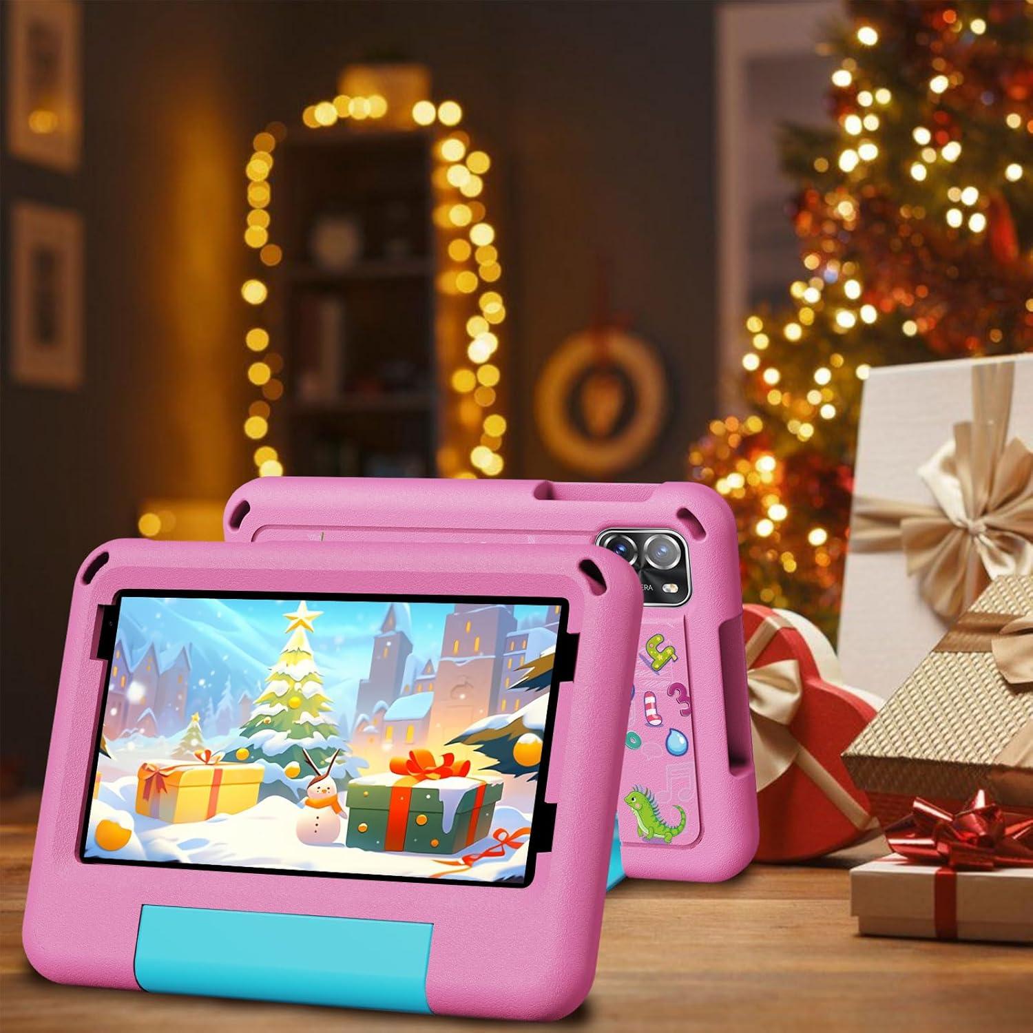 Tablet PRITOM TAB7 PRO Rosa 7" 64GB 3GB RAM Android 14 Niños