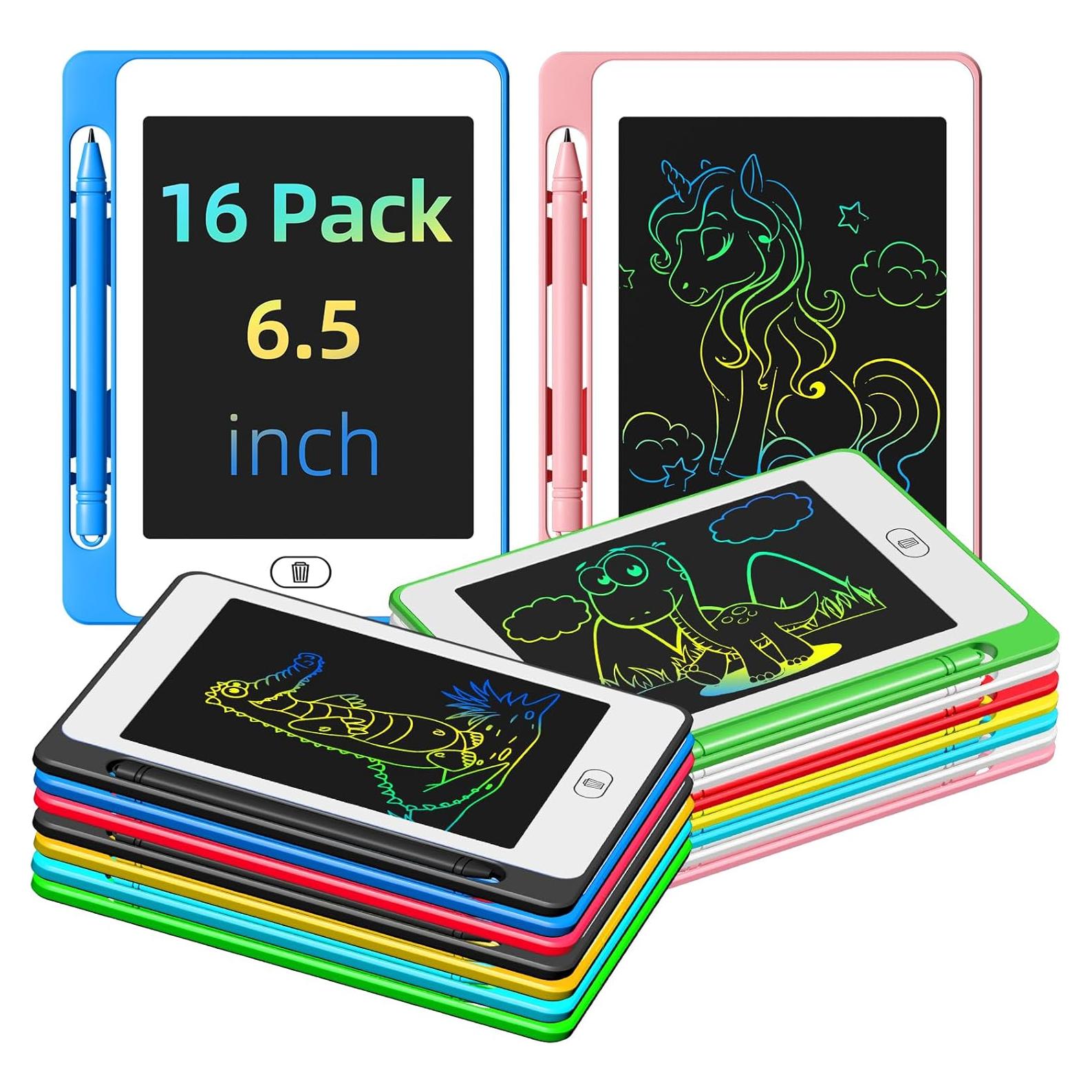 Paquete de 16 Tabletas de Escritura LCD 6.5" OMXDG para Niños