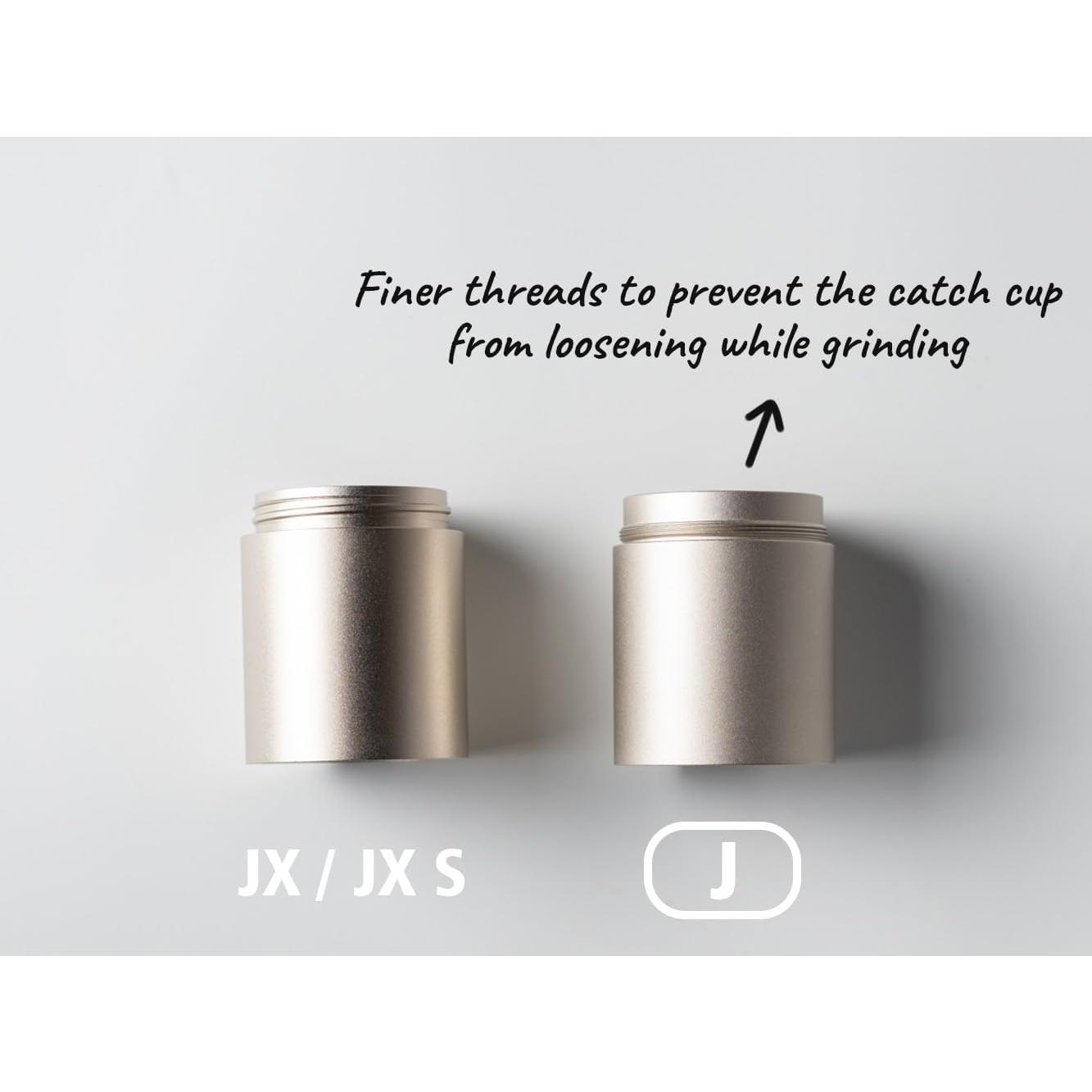 Molinillo de Café Manual 1Zpresso J Plata Acero Inoxidable 35g