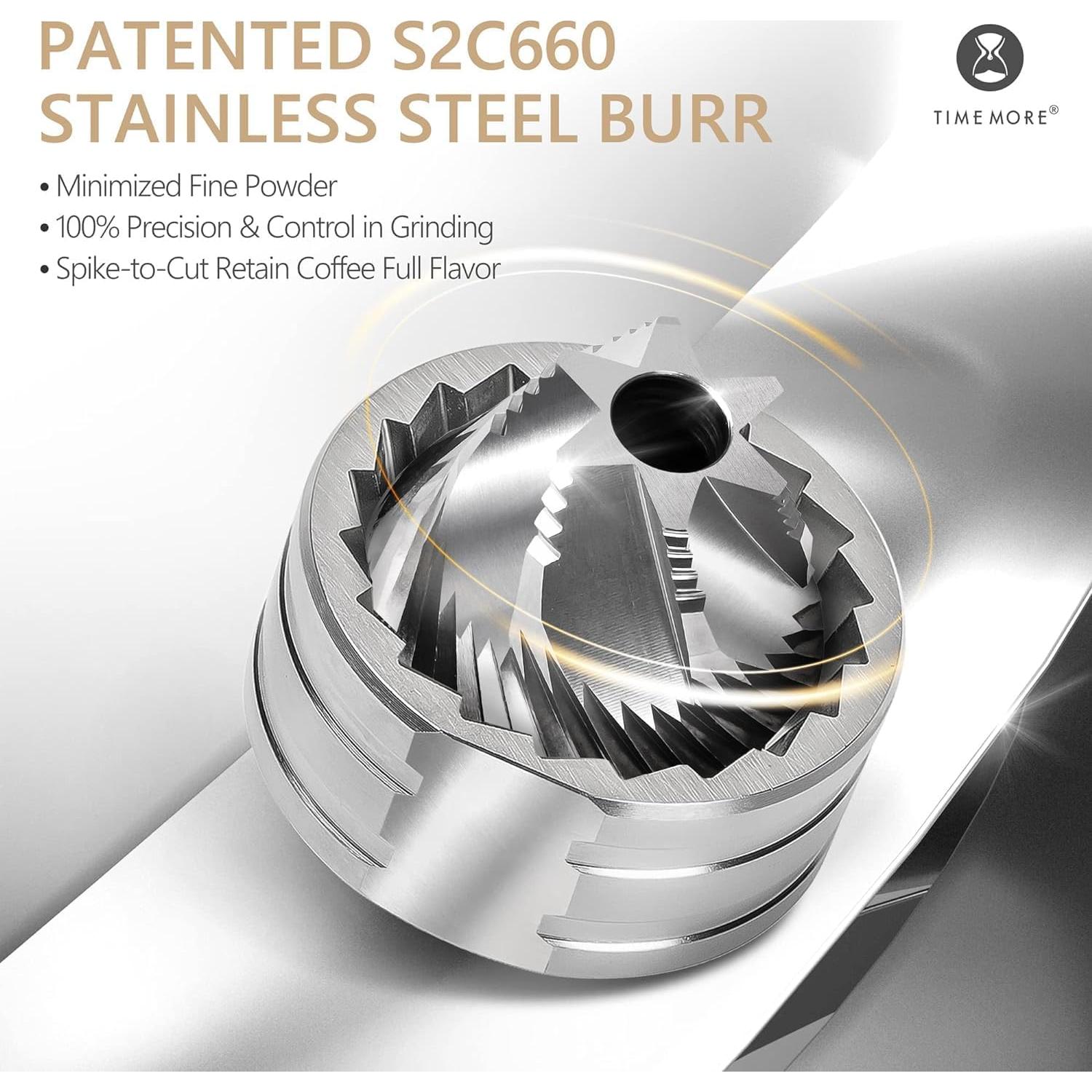 Molinillo de Café Manual TIMEMORE Chestnut C3S - Ajuste Preciso