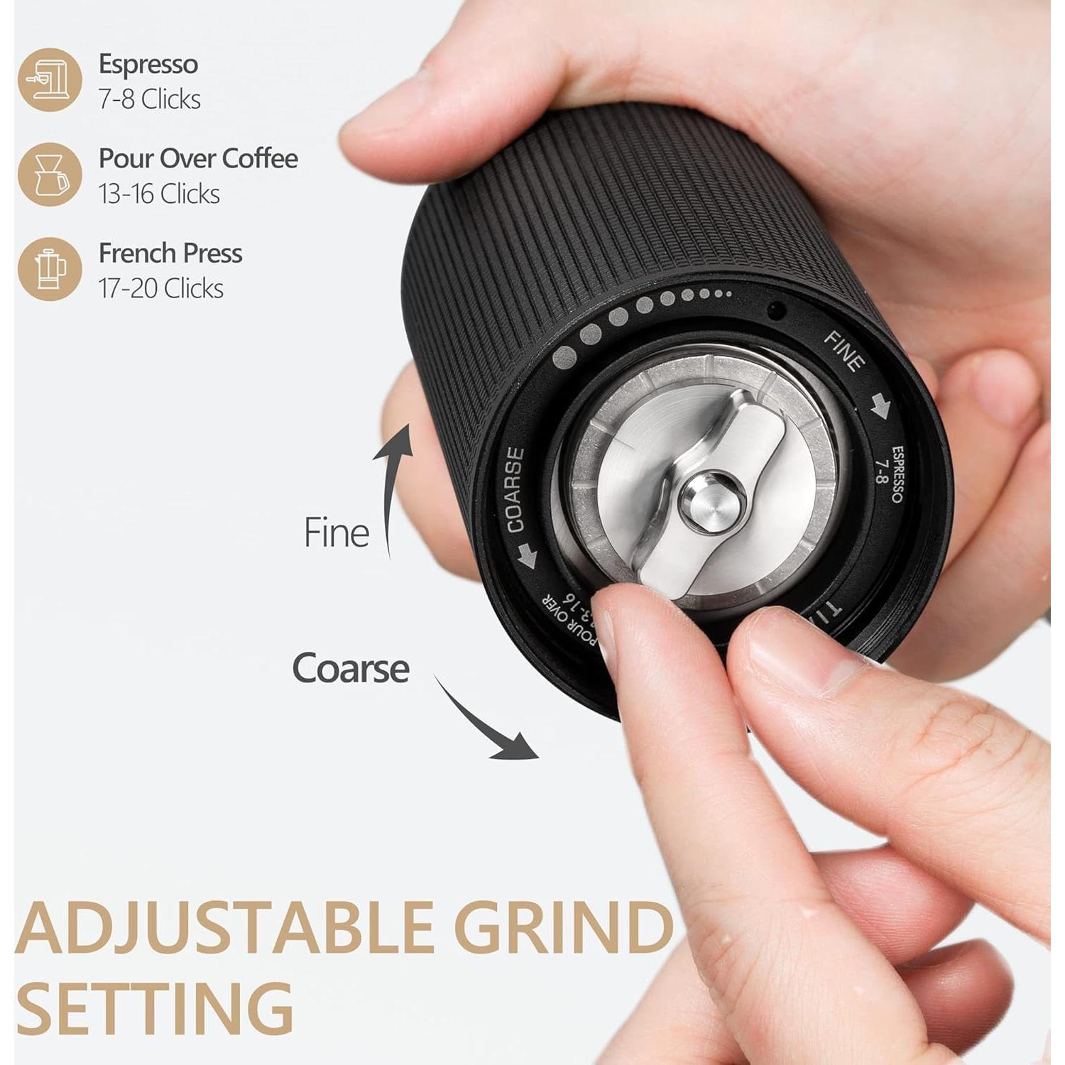 Molinillo de Café Manual TIMEMORE Chestnut C3S - Ajuste Preciso