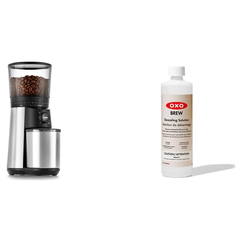 Molinillo de Café OXO Brew con Solución Desincrustante 414 ml