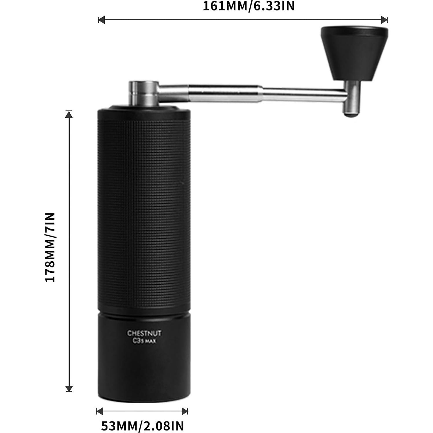 Molinillo de Café Manual TIMEMORE C3S Max 30g Acero Inoxidable