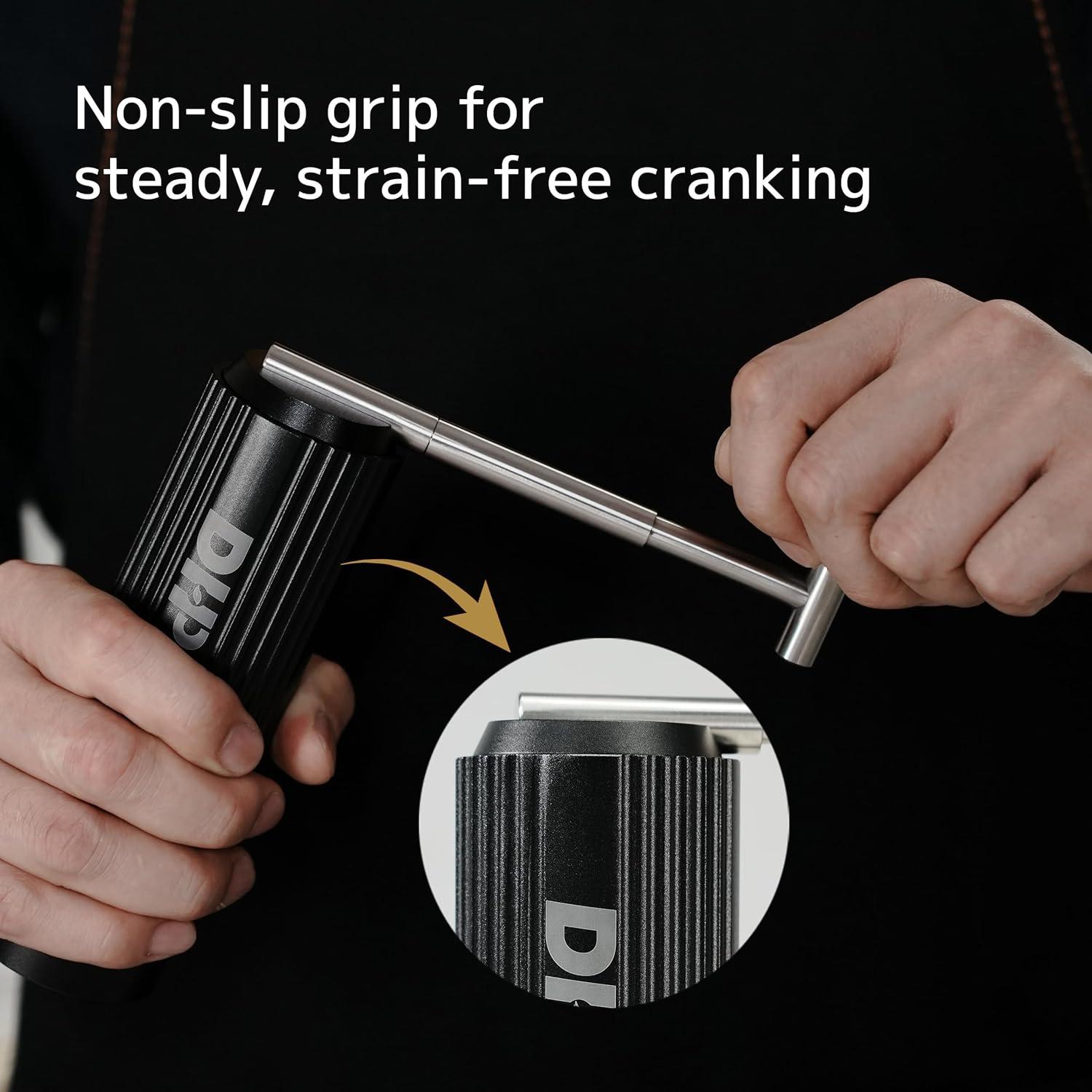 Molino de Café Manual DHPO CH20-01A Plegable Acero Inoxidable