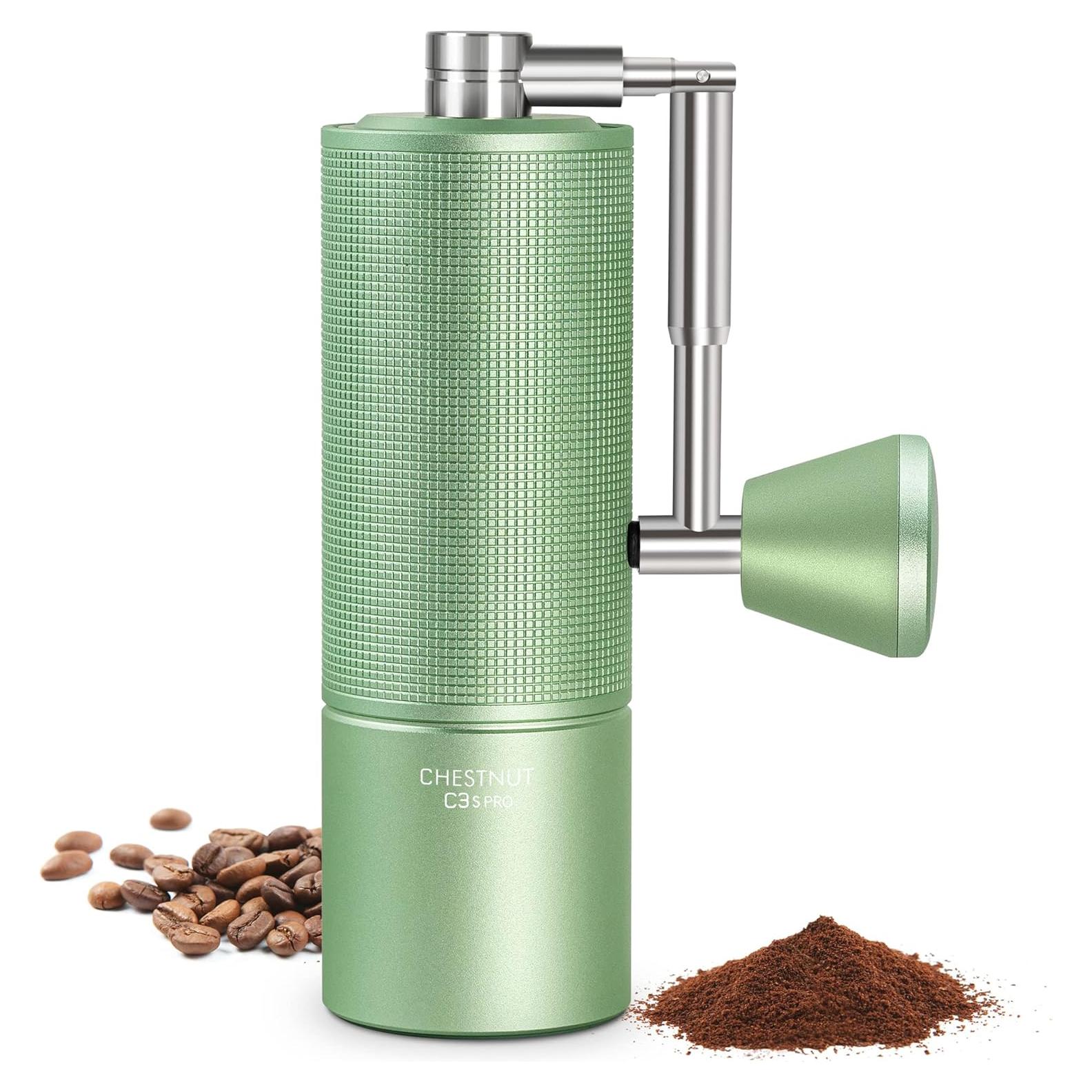 Molinillo de Café Manual TIMEMORE C3S PRO Verde 580g