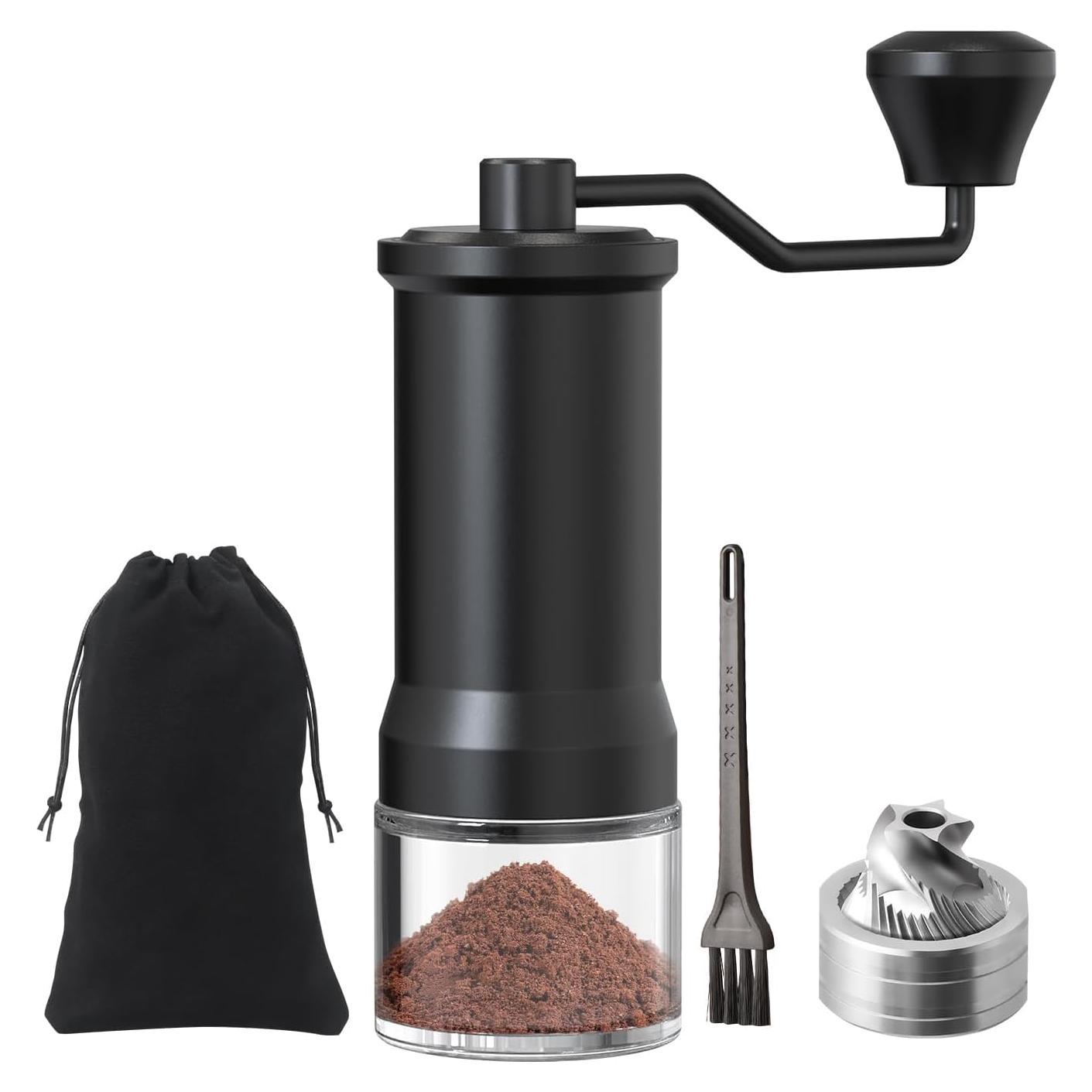 Molino de Café Manual ELMWAY con Núcleo de Acero Inoxidable