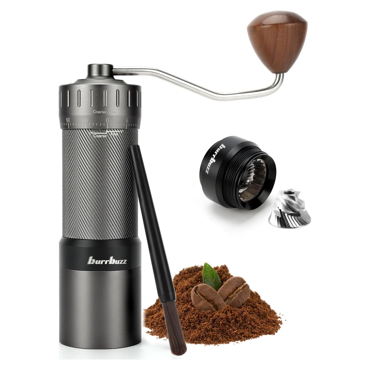 Molinillo de Café Manual Burrbuzz MB2 35g Acero Inoxidable