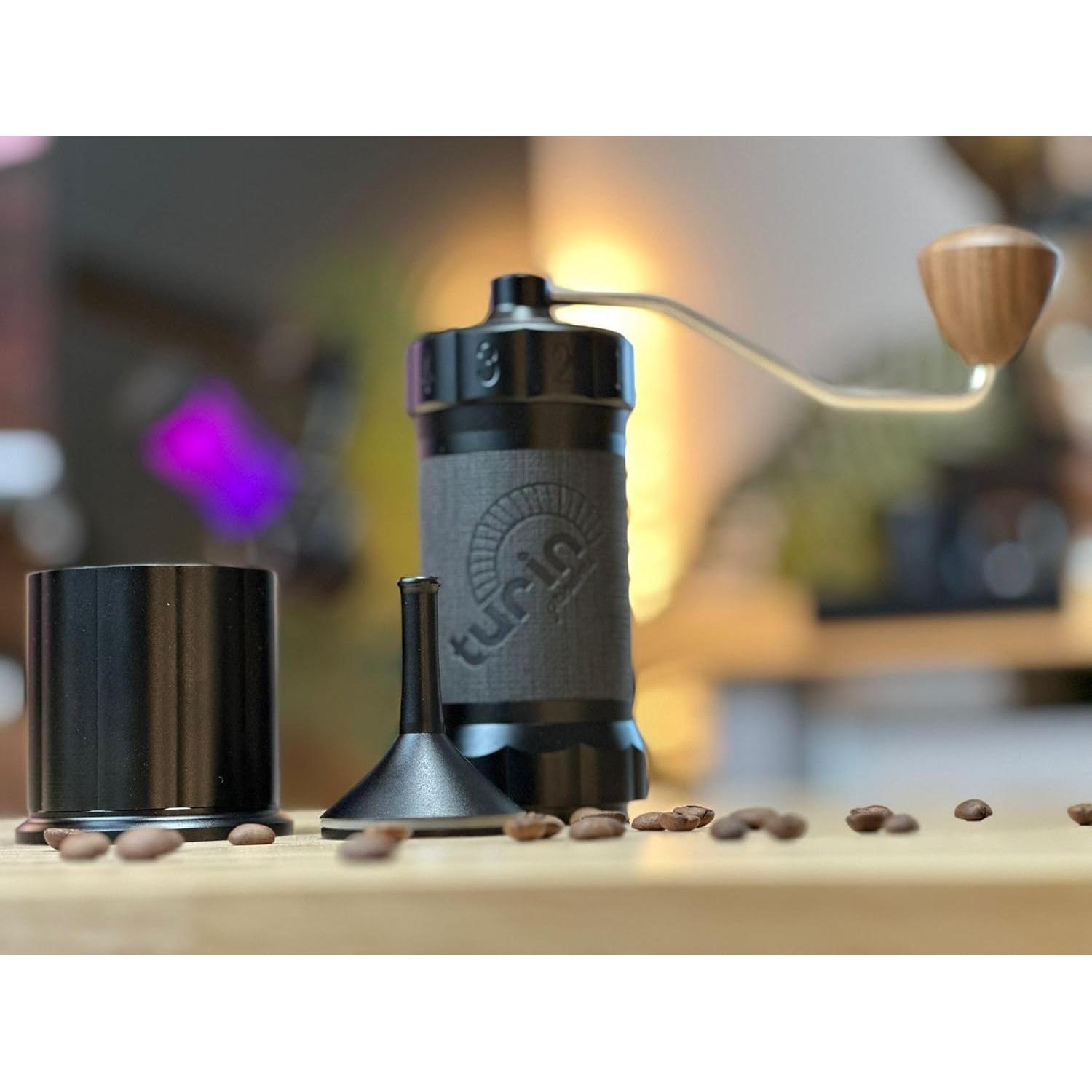 Molino de Café Manual Turin H40 V2 - Acero Inoxidable 40mm