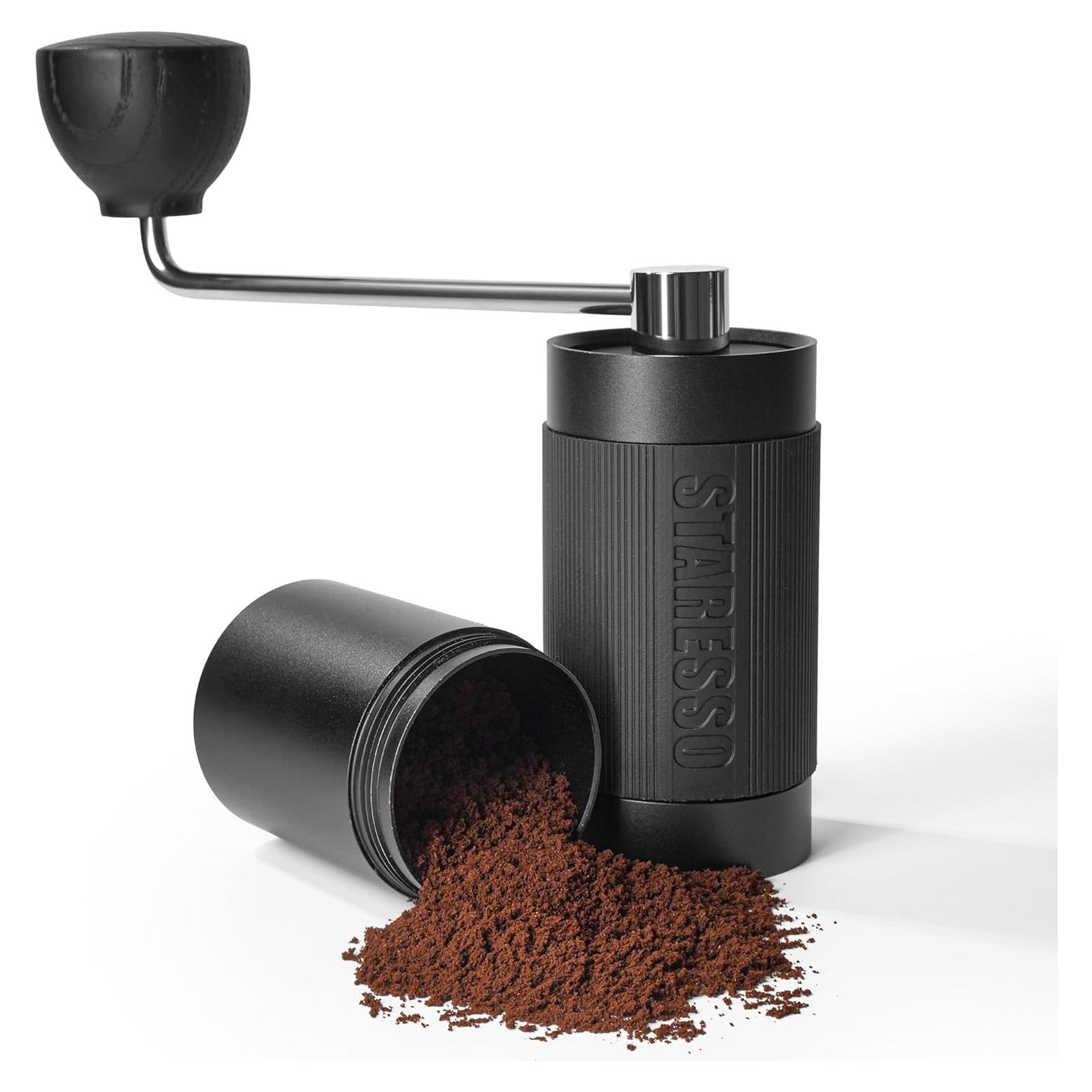 Molinillo de Café Manual STARESSO D6 PLUS Acero Inoxidable 0.73 kg