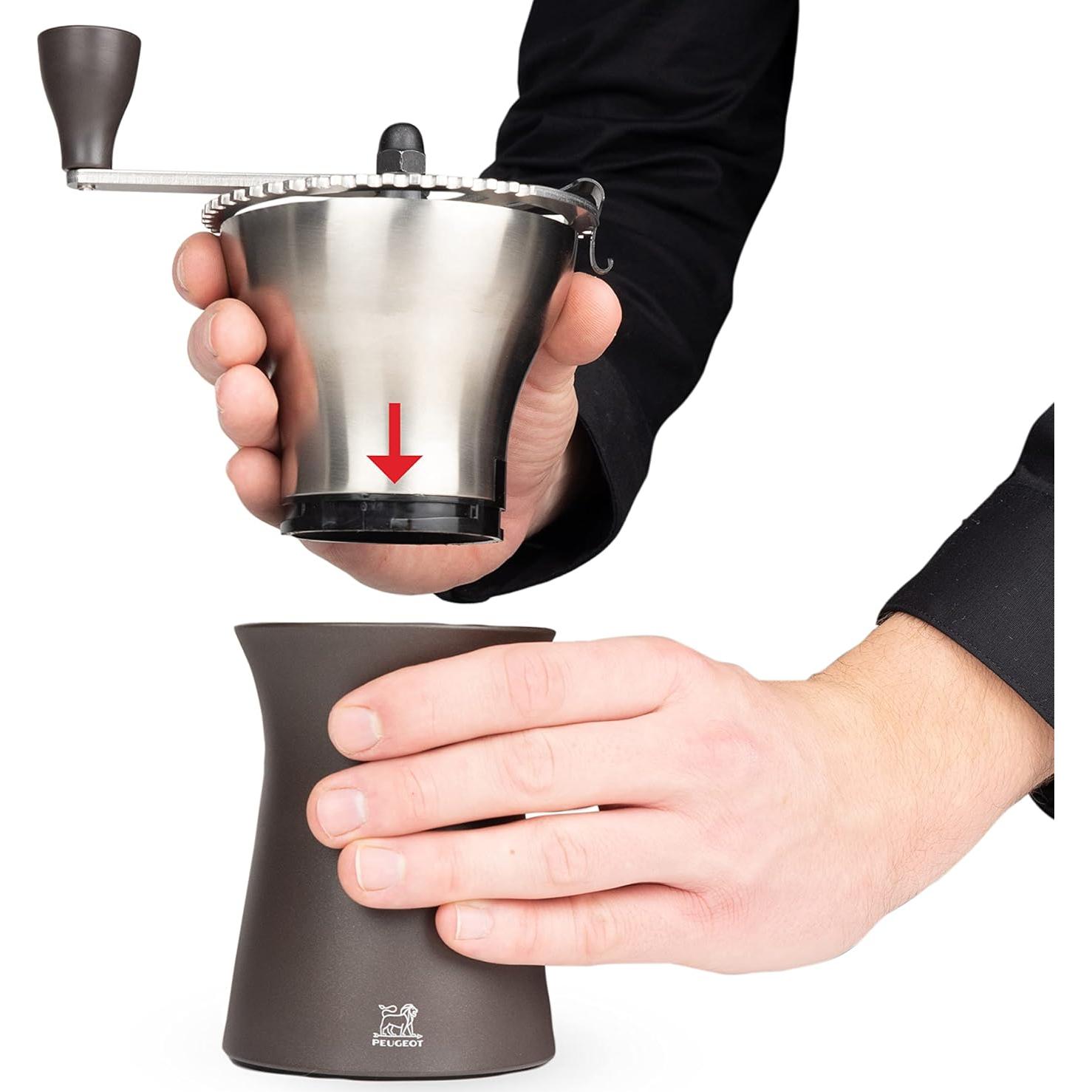 Molinillo de Café Manual Peugeot Kronos - Acero Inoxidable 50g