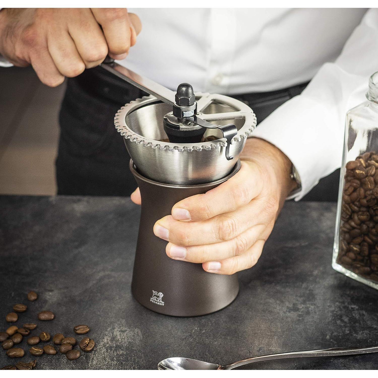 Molinillo de Café Manual Peugeot Kronos - Acero Inoxidable 50g