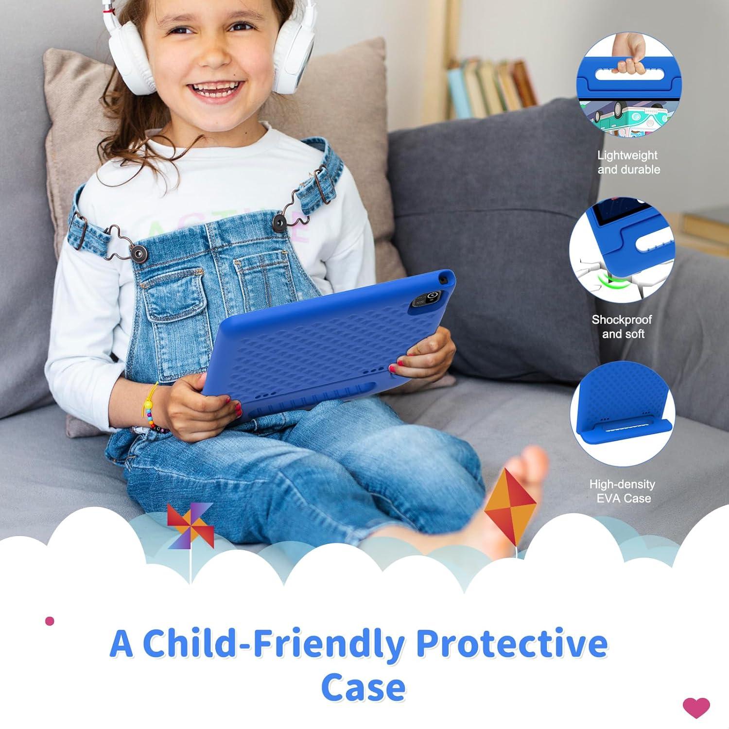 Tableta Infantil CFVOCUY 10.1" Quad-Core 32GB Azul