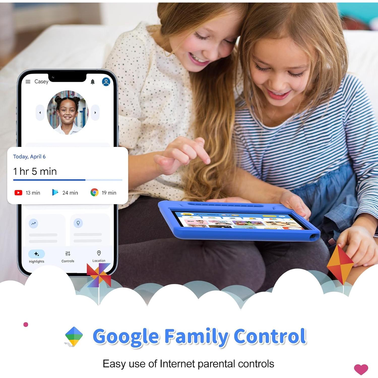 Tableta Infantil CFVOCUY 10.1" Quad-Core 32GB Azul