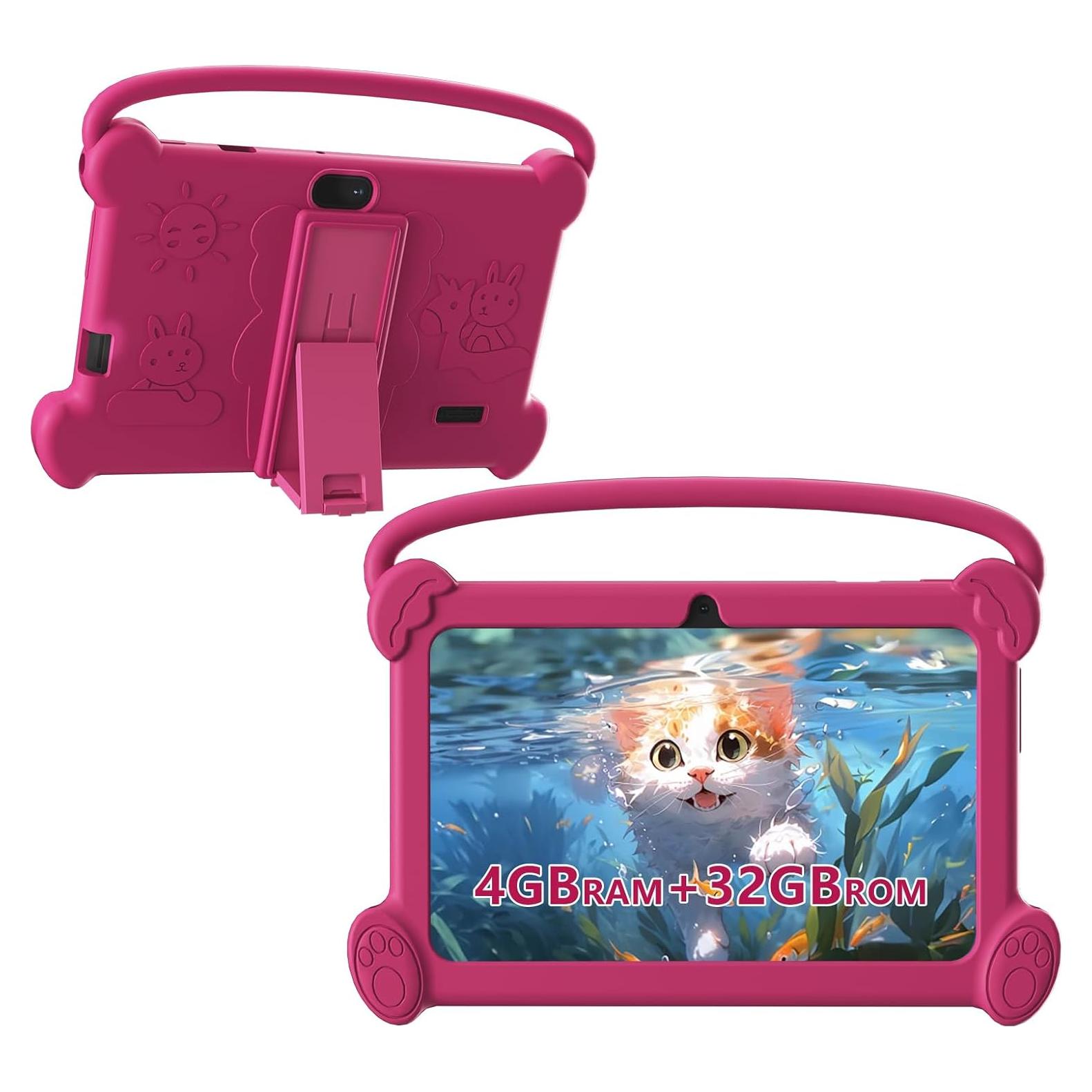 Tablet Infantil DIGITHINK 7" con Funda Protectora 4GB RAM 32GB