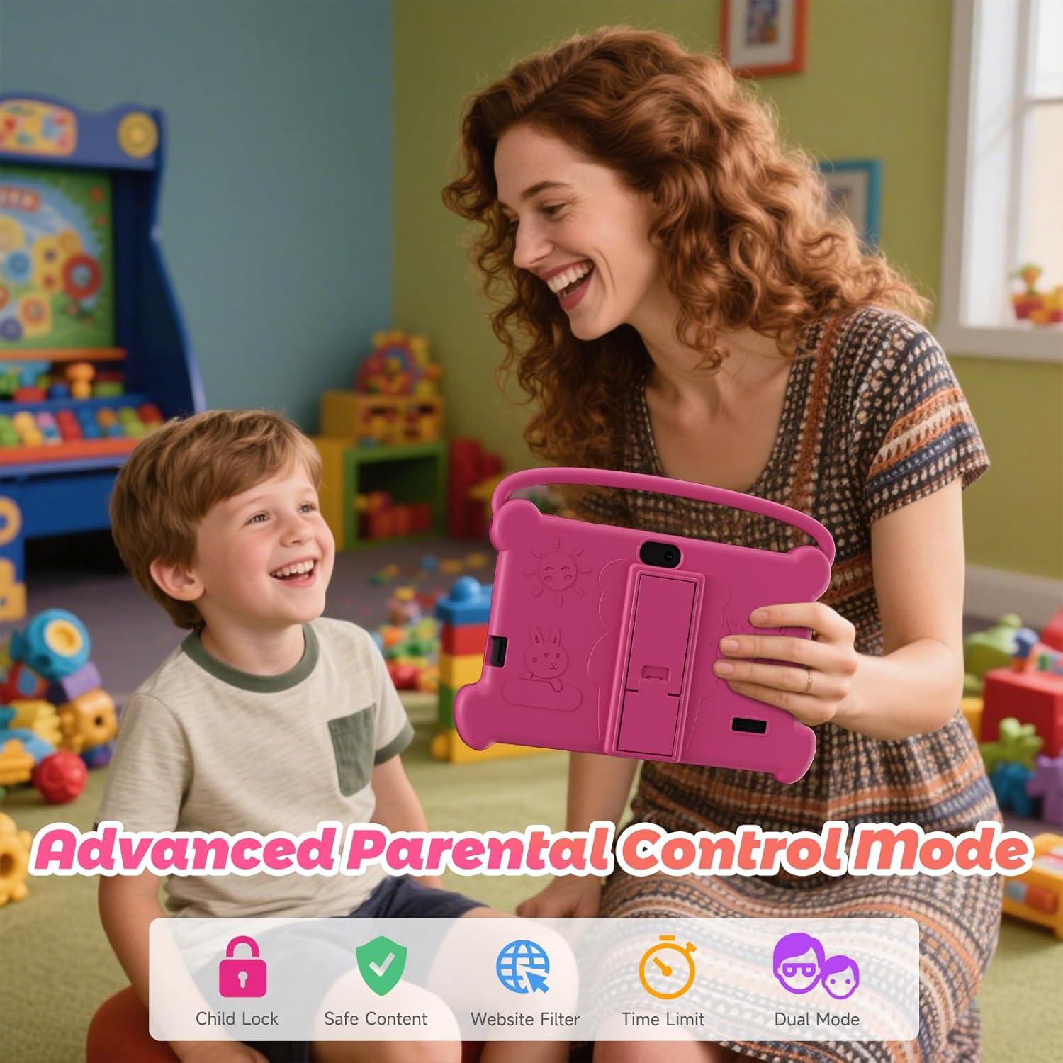 Tablet Infantil DIGITHINK 7" con Funda Protectora 4GB RAM 32GB