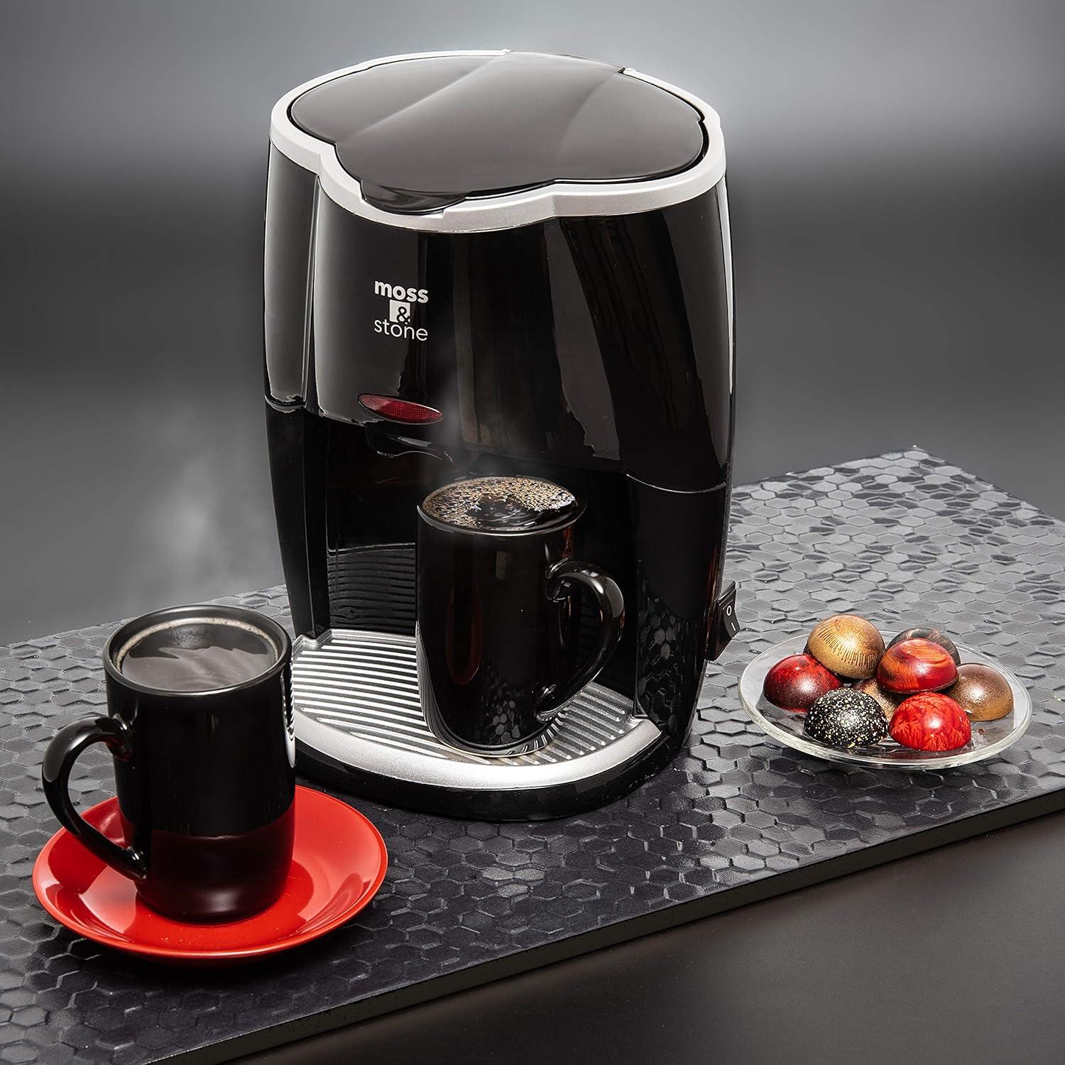 Mini Cafetera de Goteo Moss & Stone con 2 Tazas 5 oz