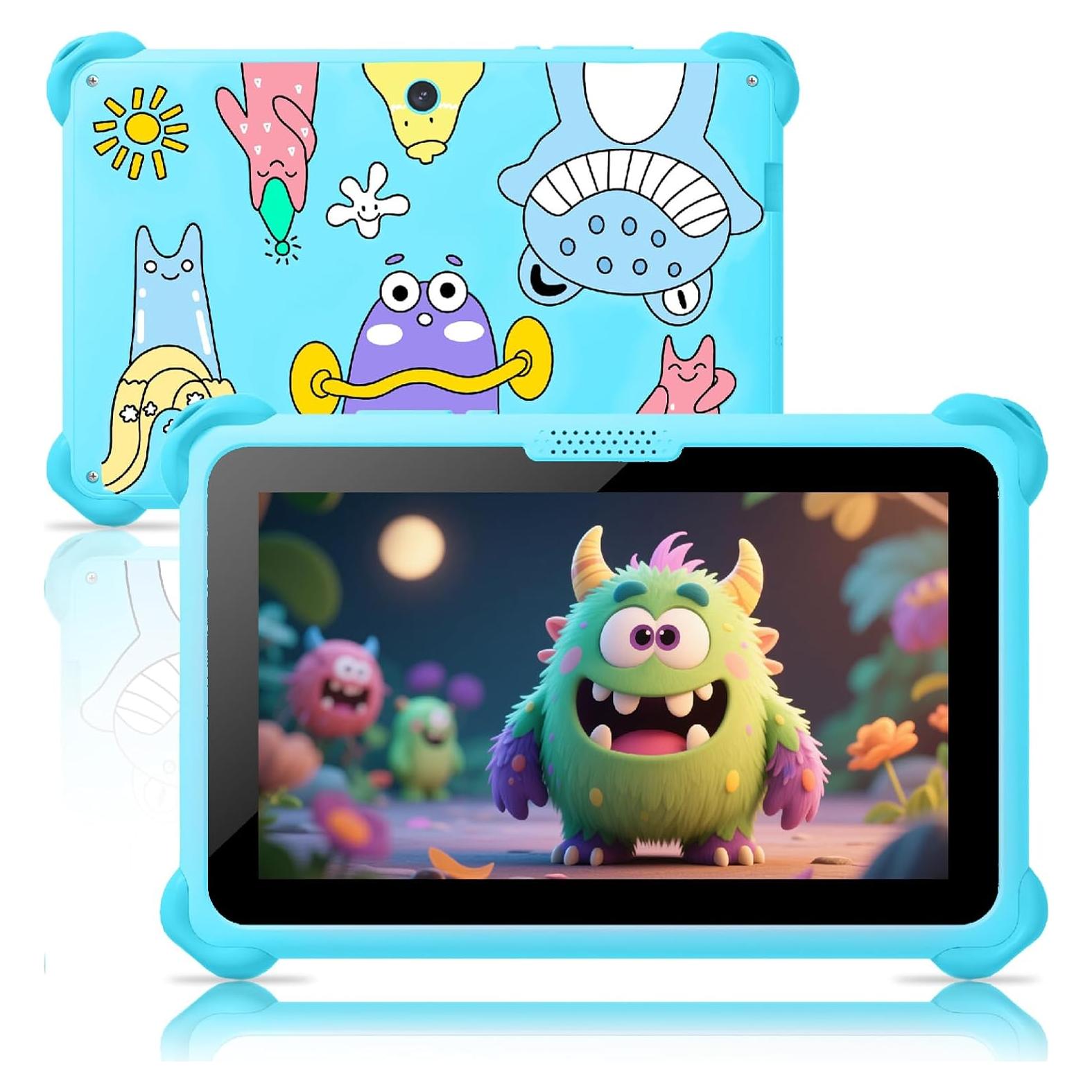 Tableta Android 7" Trayoo KIDS710 32GB para Niños Azul