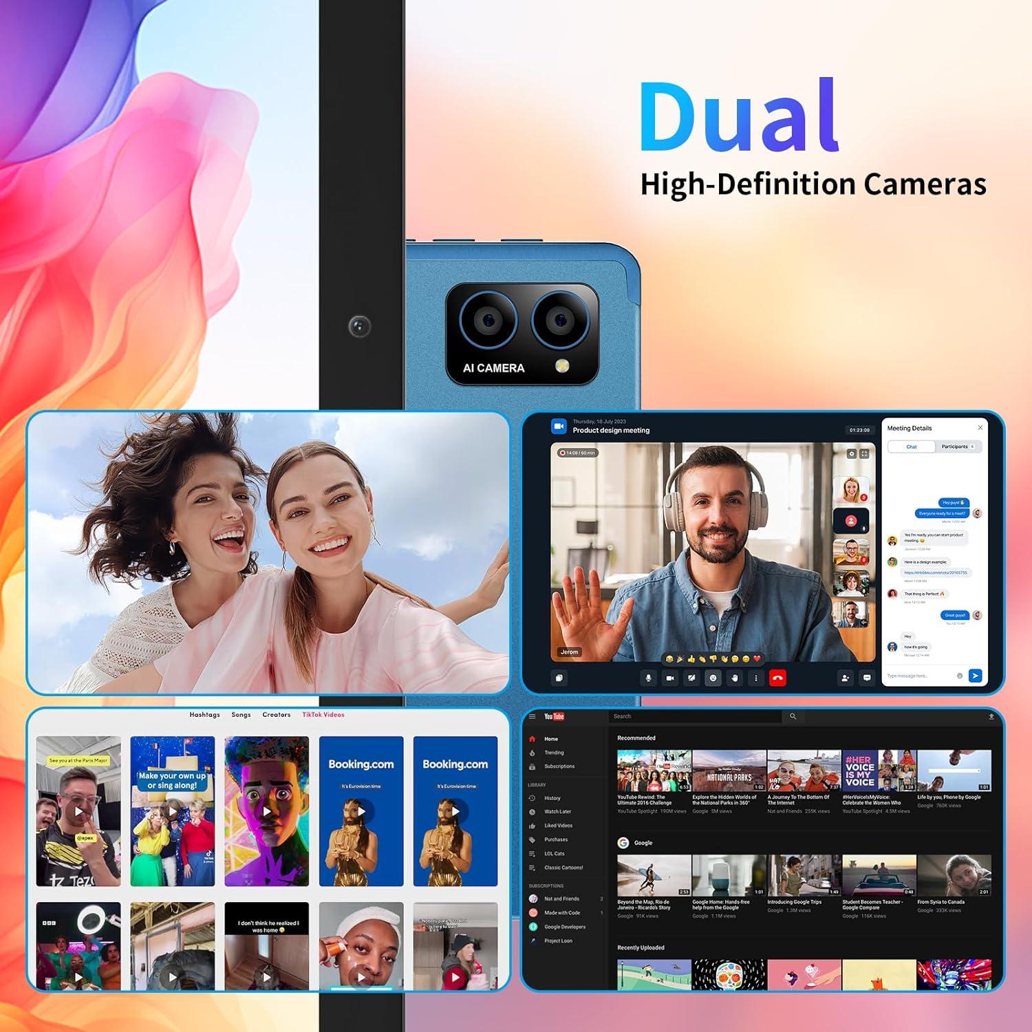 Tableta Android 10.1 TabneraX UTbook, 8GB RAM, 64GB, IPS HD