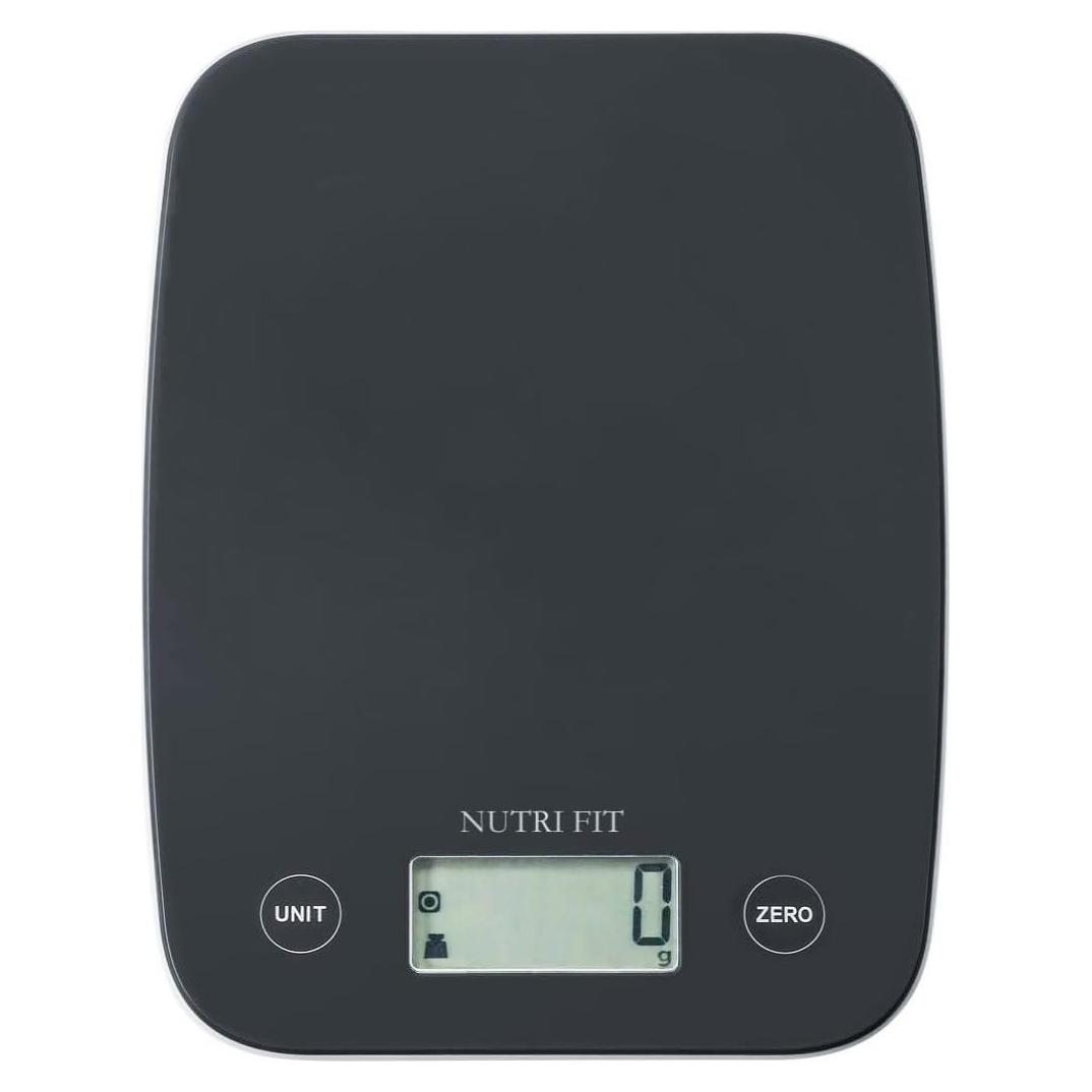 Balanza Digital de Cocina NUTRI FIT 5kg Precisión 0.1g LCD
