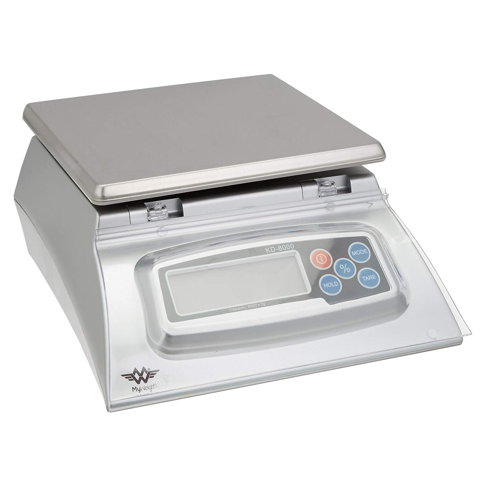Balanza de Cocina My Weigh KD-8000 - 8000g, Plata