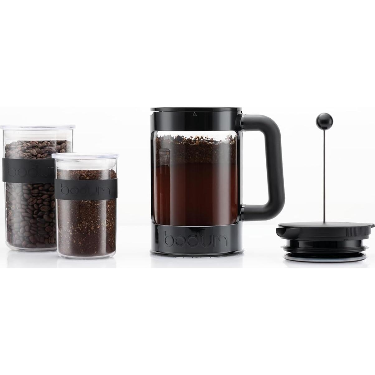 Cafetera de Frío Bodum Bean 1.5 L Negra - Prensa Francesa