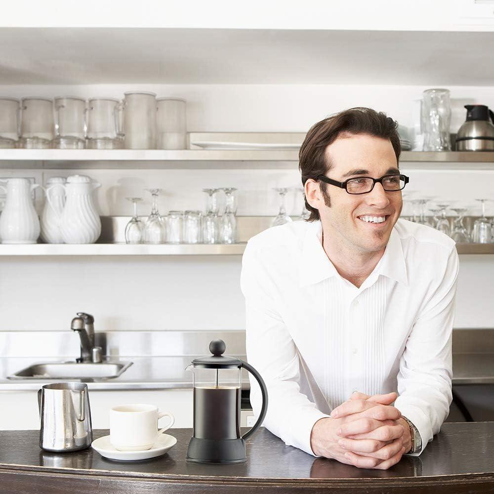 Cafetera Prensa Francesa Easyworkz 350ml Vidrio Borosilicato