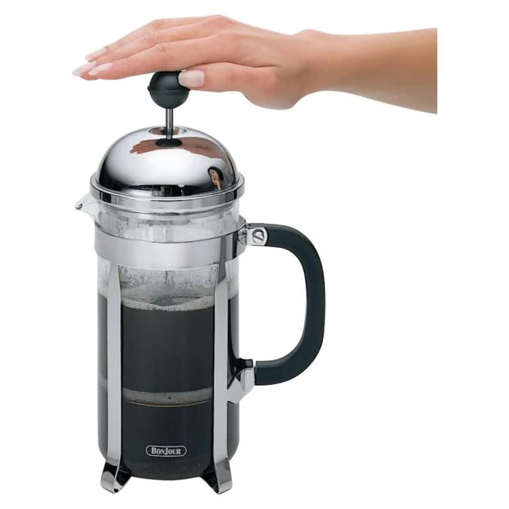 Prensa Francesa BonJour 3 Tazas Acero Inoxidable 375 ml
