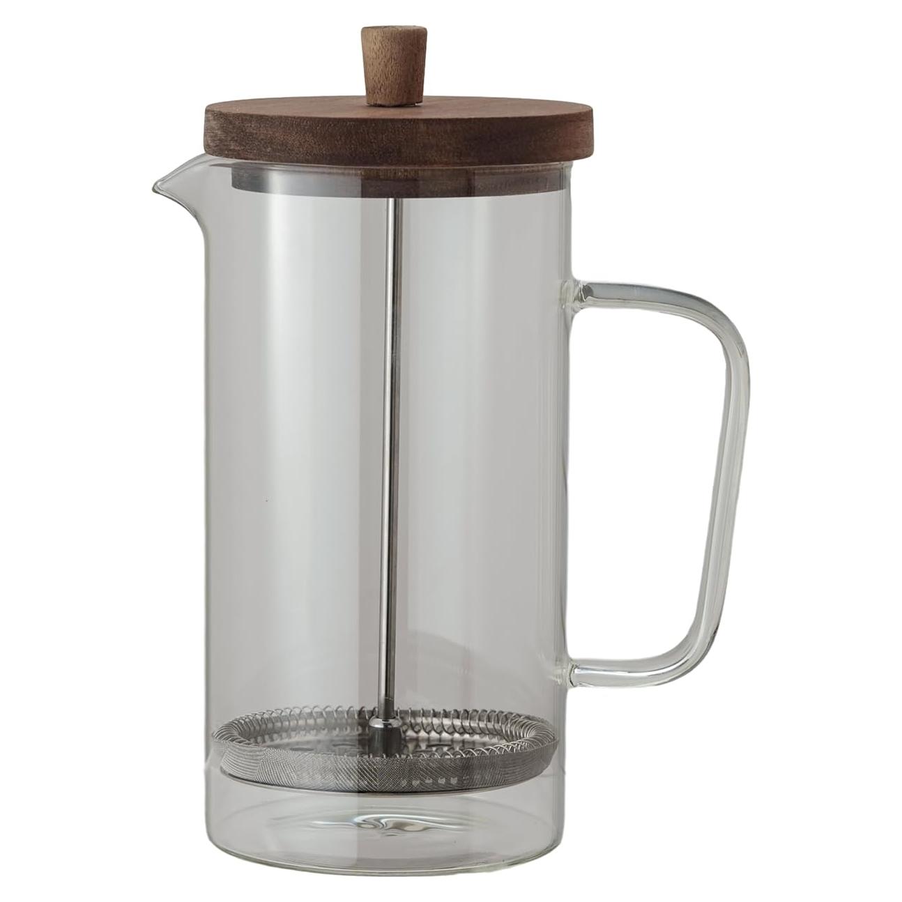 Cafetera Prensa Francesa Bloomingville 36 Onzas Acacia Vidrio